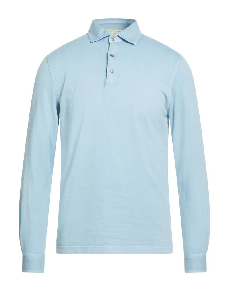 FILIPPO DE LAURENTIIS Poloshirt Herren Himmelblau von FILIPPO DE LAURENTIIS