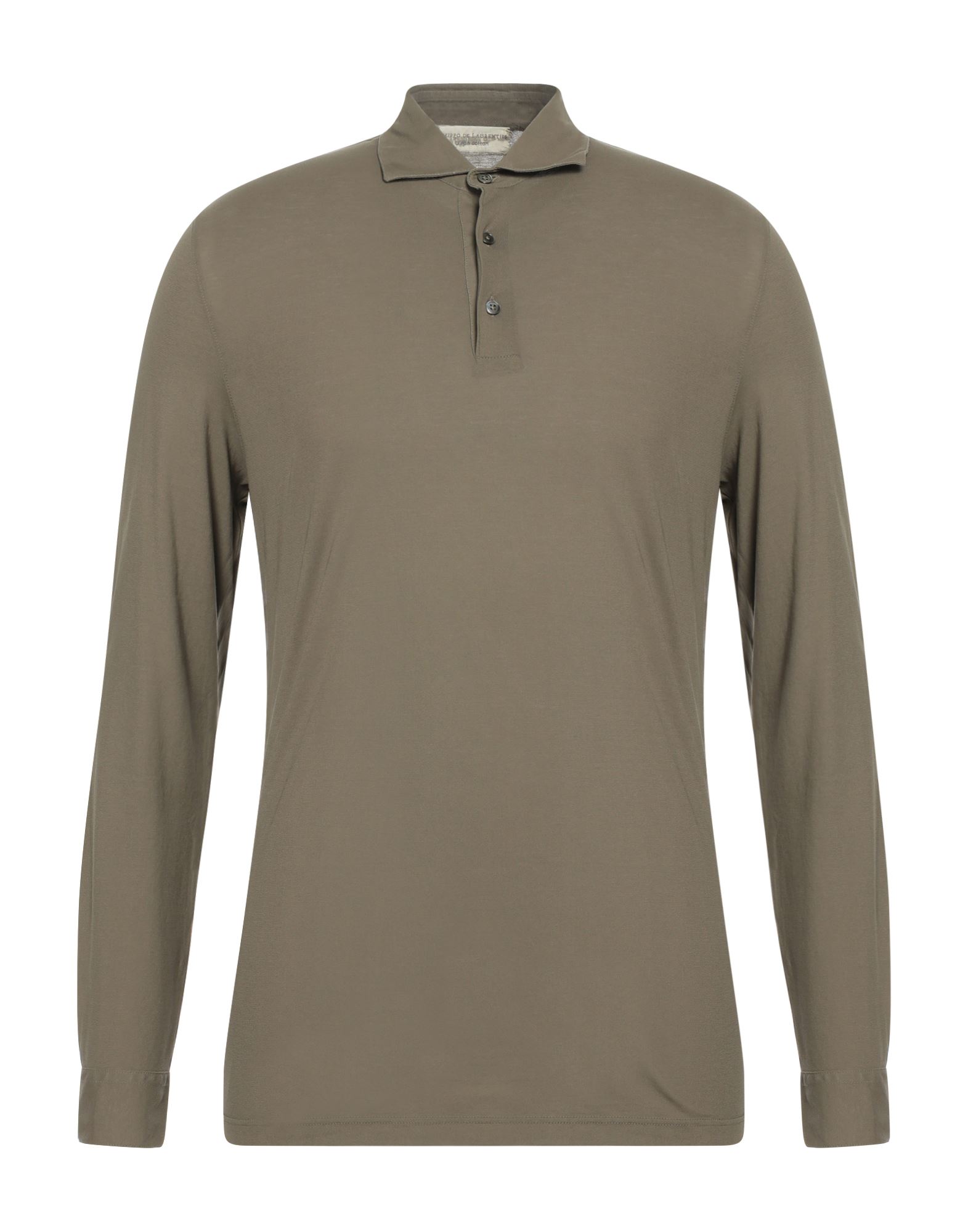 FILIPPO DE LAURENTIIS Poloshirt Herren Militärgrün von FILIPPO DE LAURENTIIS