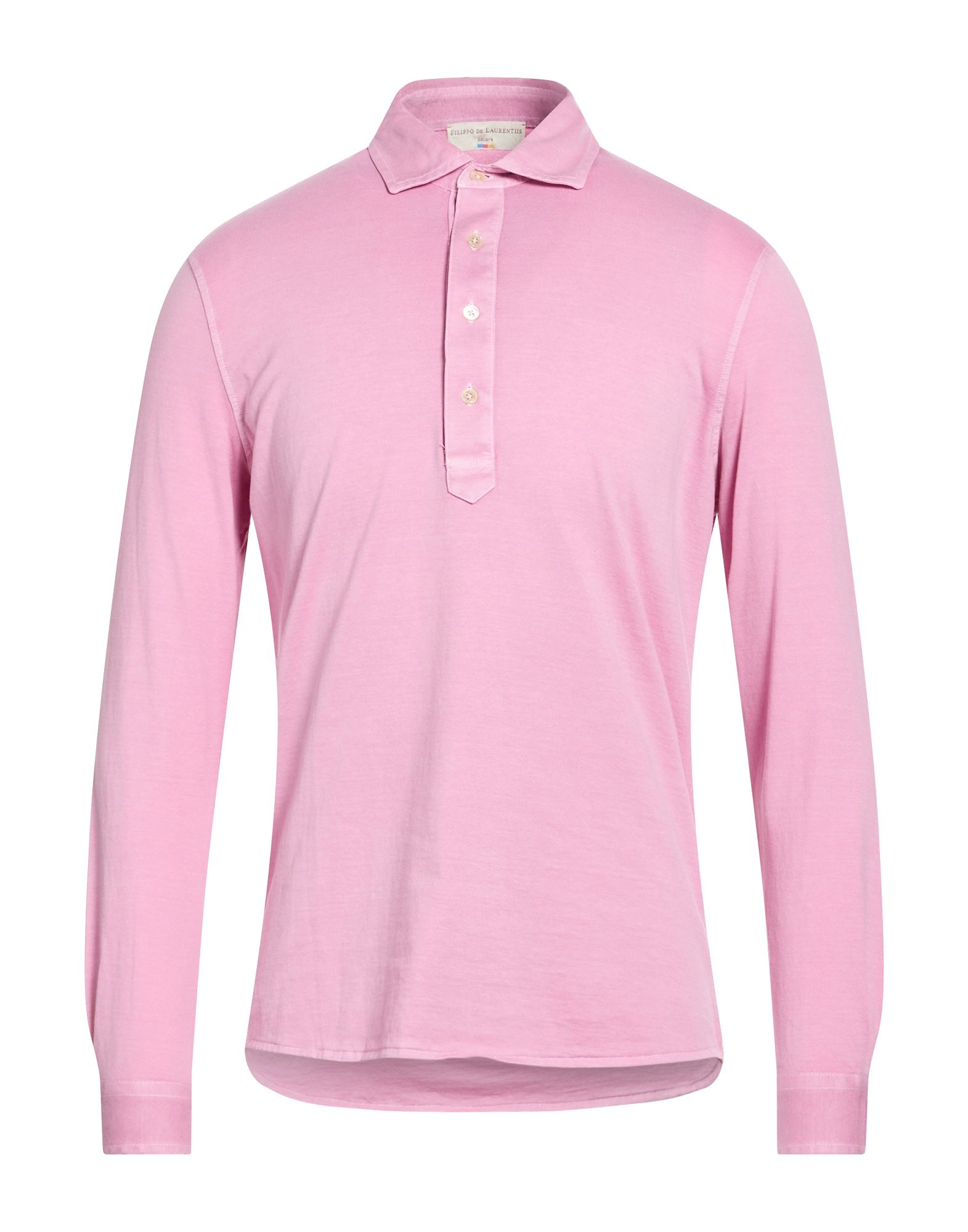 FILIPPO DE LAURENTIIS Poloshirt Herren Rosa von FILIPPO DE LAURENTIIS