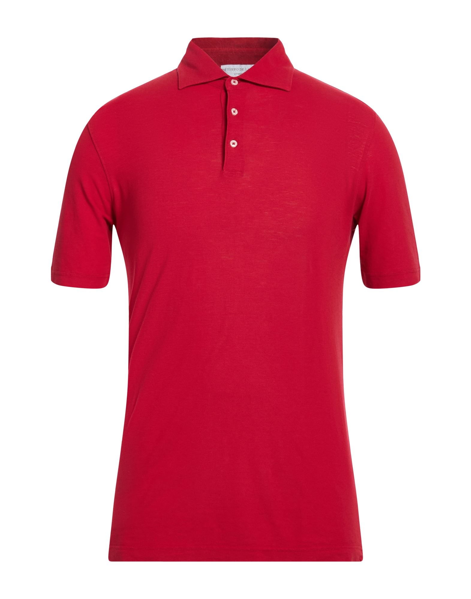 FILIPPO DE LAURENTIIS Poloshirt Herren Rot von FILIPPO DE LAURENTIIS