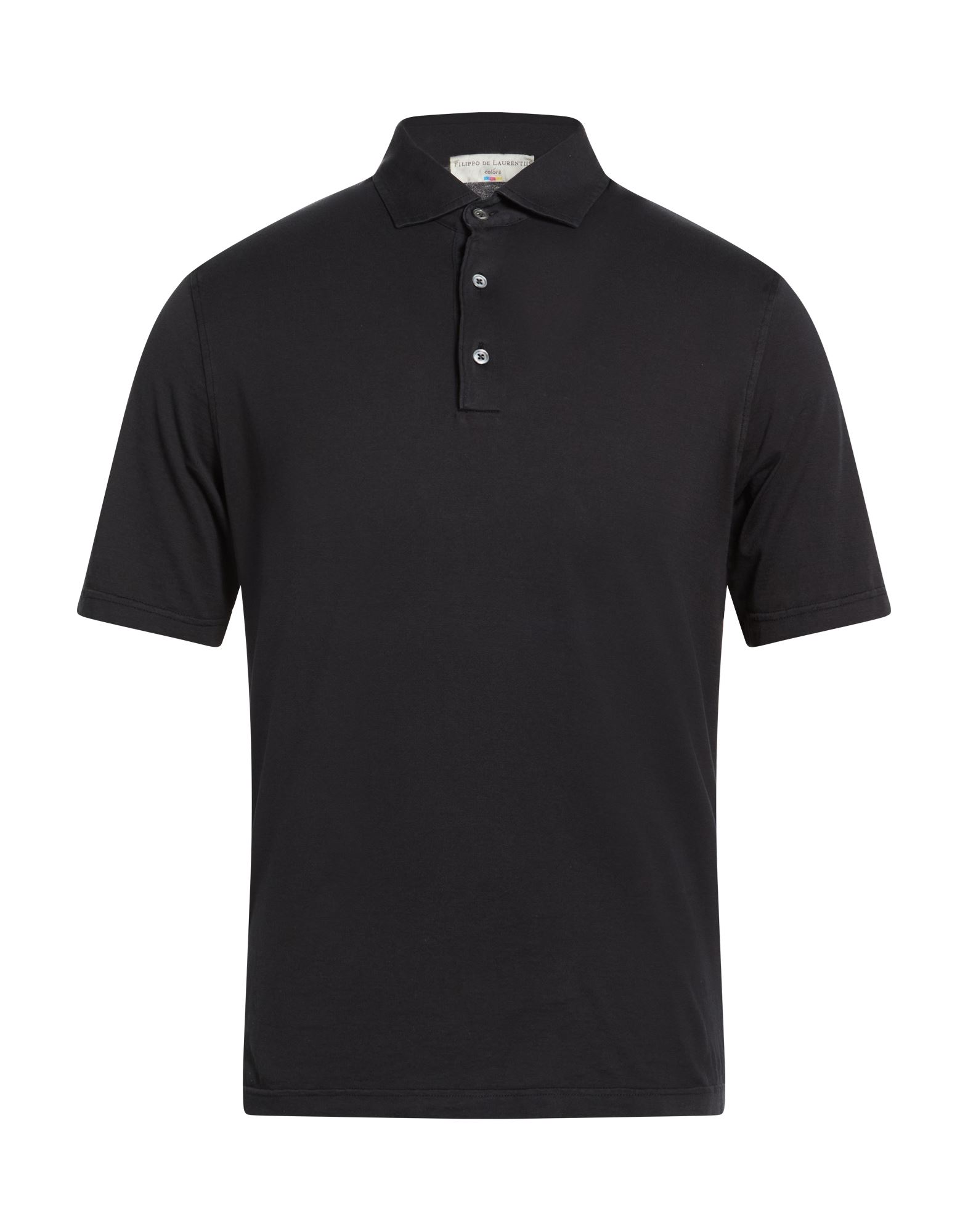 FILIPPO DE LAURENTIIS Poloshirt Herren Schwarz von FILIPPO DE LAURENTIIS