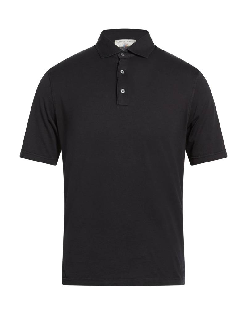 FILIPPO DE LAURENTIIS Poloshirt Herren Schwarz von FILIPPO DE LAURENTIIS