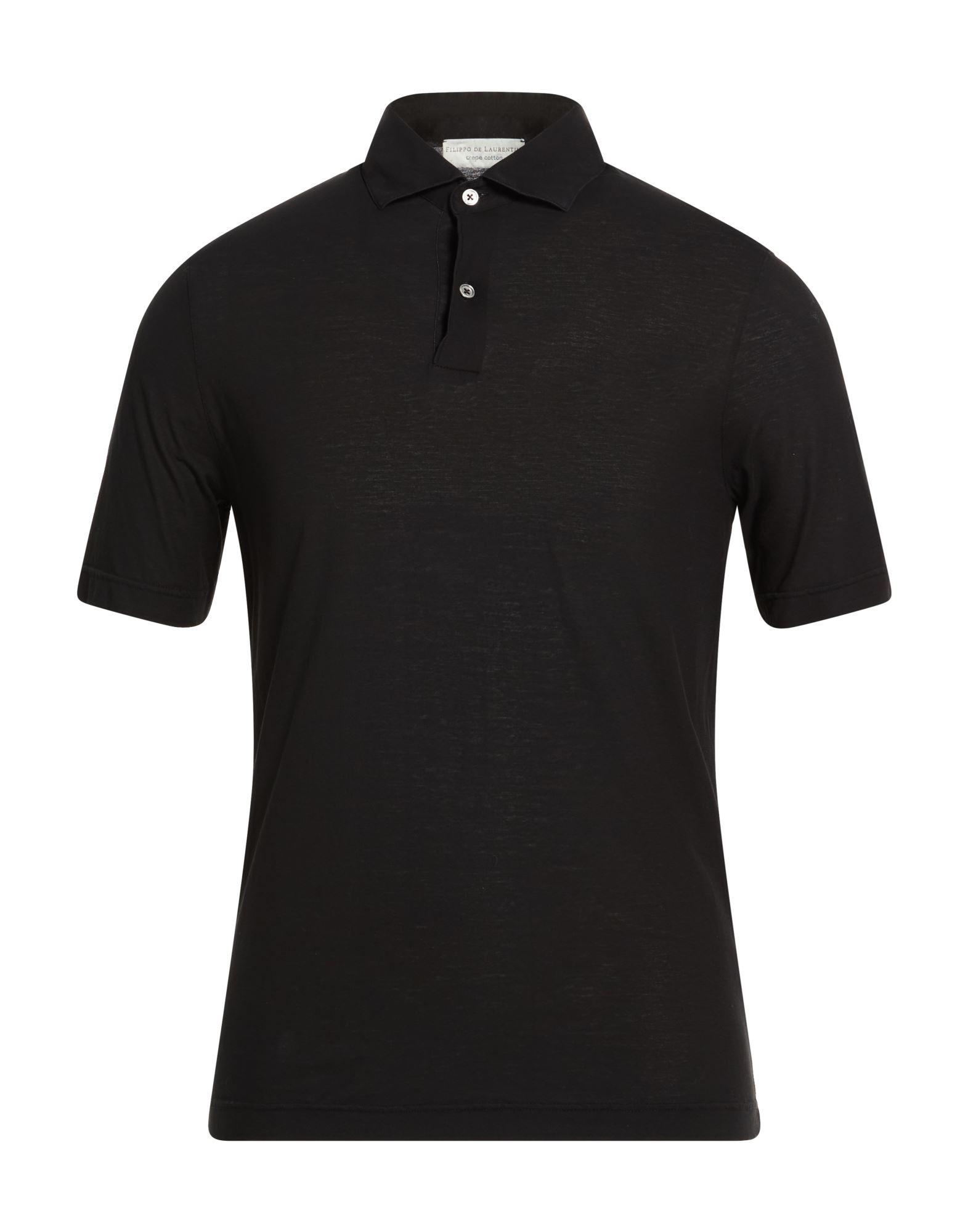 FILIPPO DE LAURENTIIS Poloshirt Herren Schwarz von FILIPPO DE LAURENTIIS