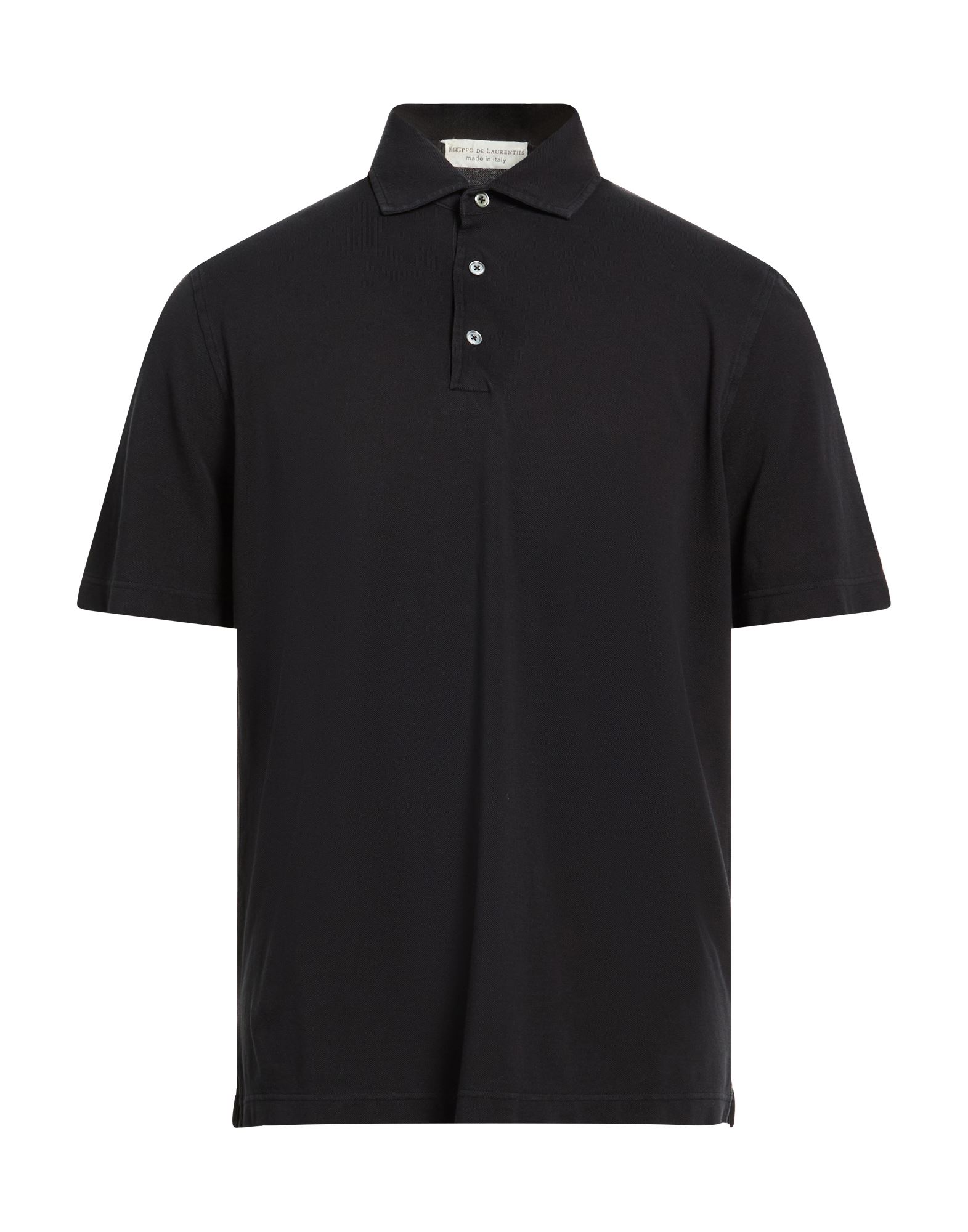 FILIPPO DE LAURENTIIS Poloshirt Herren Schwarz von FILIPPO DE LAURENTIIS