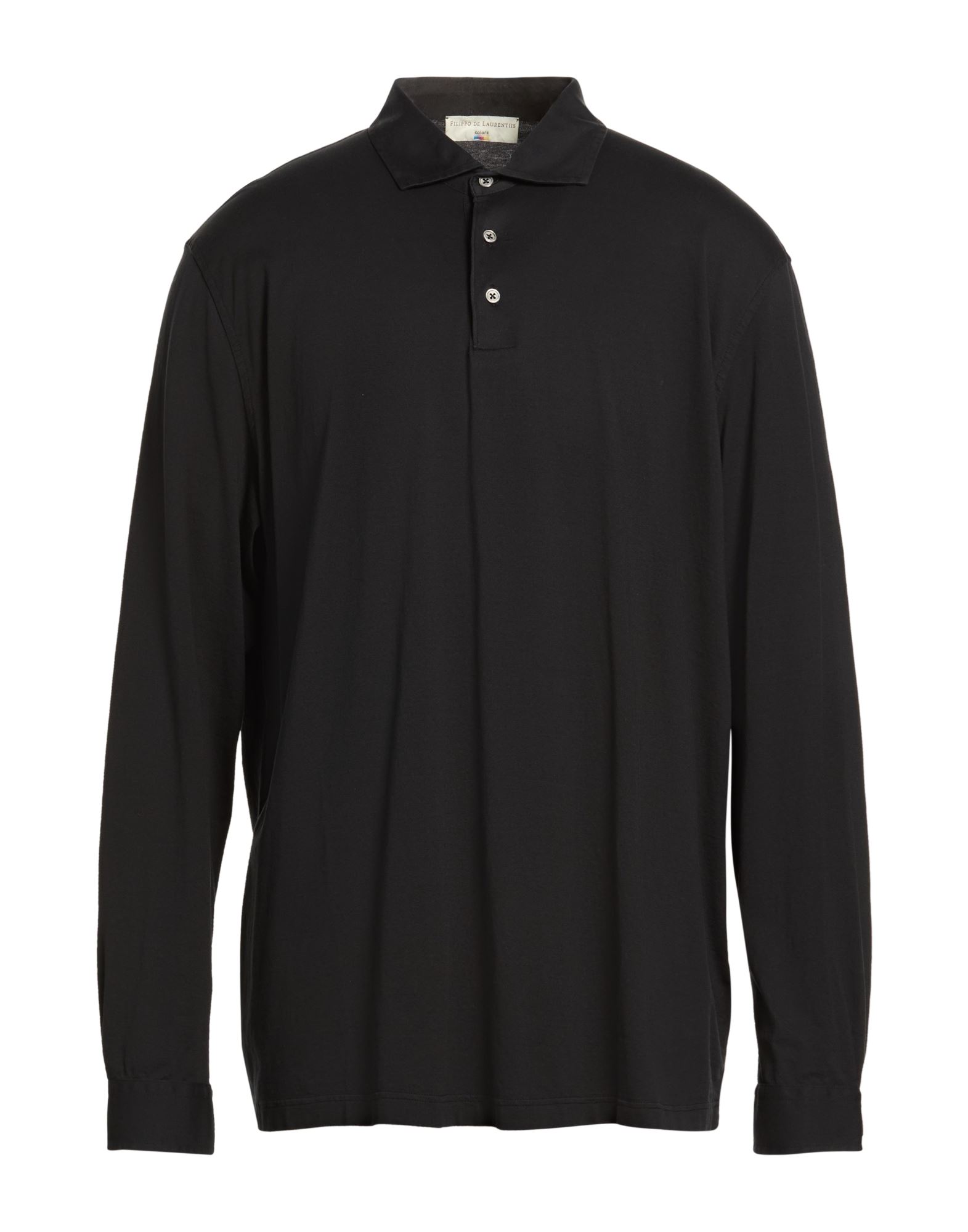 FILIPPO DE LAURENTIIS Poloshirt Herren Schwarz von FILIPPO DE LAURENTIIS