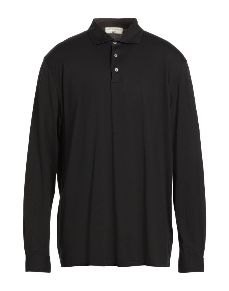 FILIPPO DE LAURENTIIS Poloshirt Herren Schwarz von FILIPPO DE LAURENTIIS