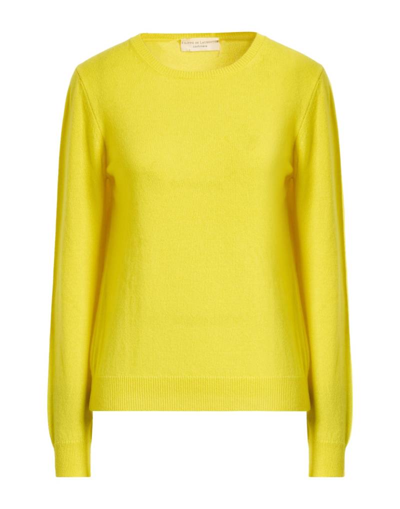FILIPPO DE LAURENTIIS Pullover Damen Gelb von FILIPPO DE LAURENTIIS