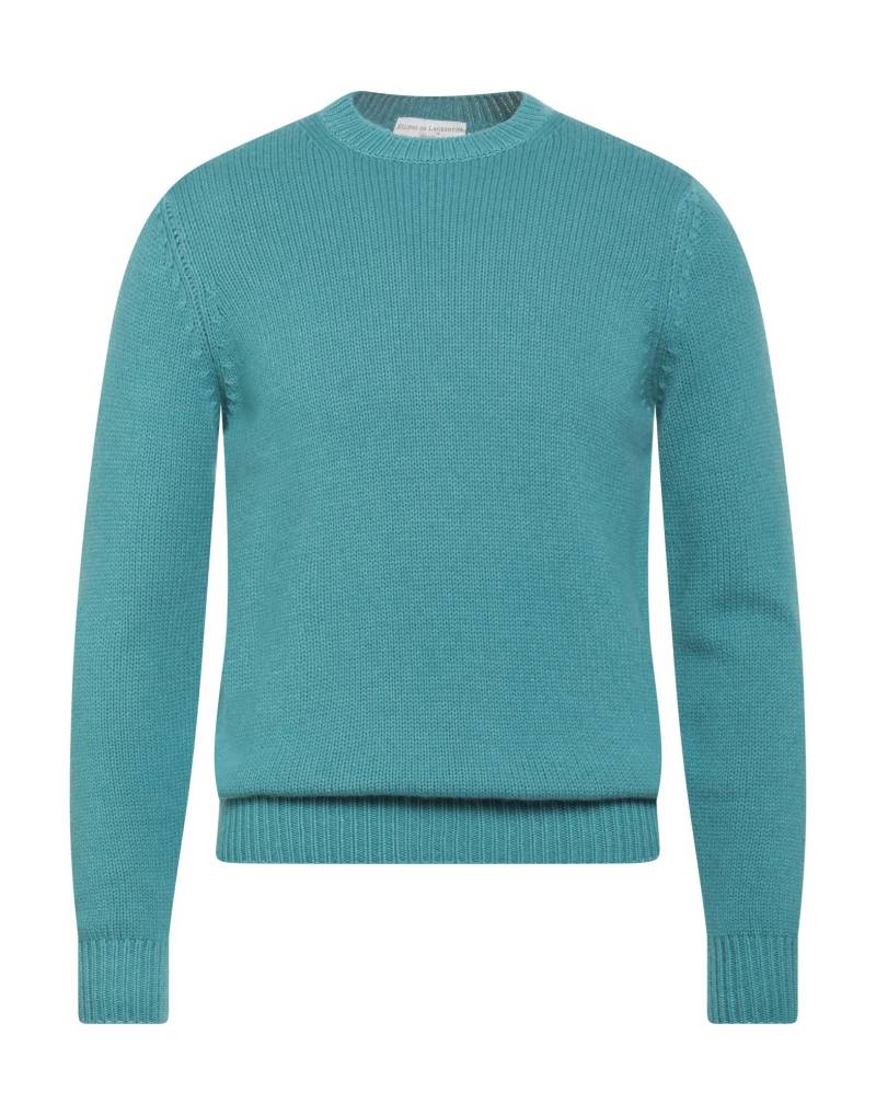 FILIPPO DE LAURENTIIS Pullover Herren Aquamarin von FILIPPO DE LAURENTIIS
