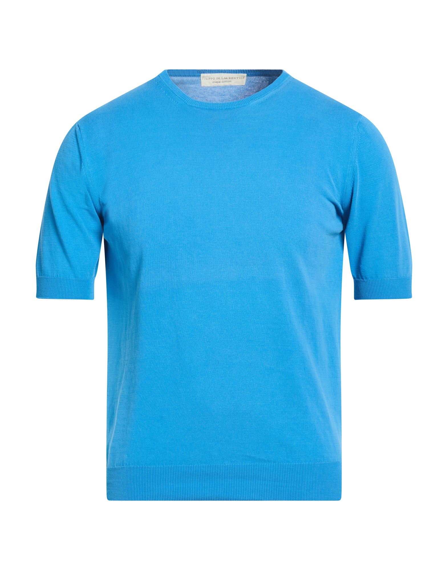 FILIPPO DE LAURENTIIS Pullover Herren Azurblau von FILIPPO DE LAURENTIIS
