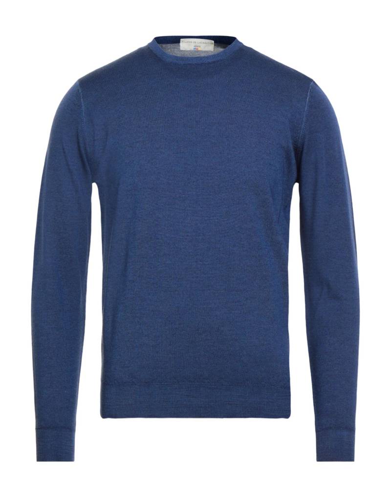 FILIPPO DE LAURENTIIS Pullover Herren Blau von FILIPPO DE LAURENTIIS