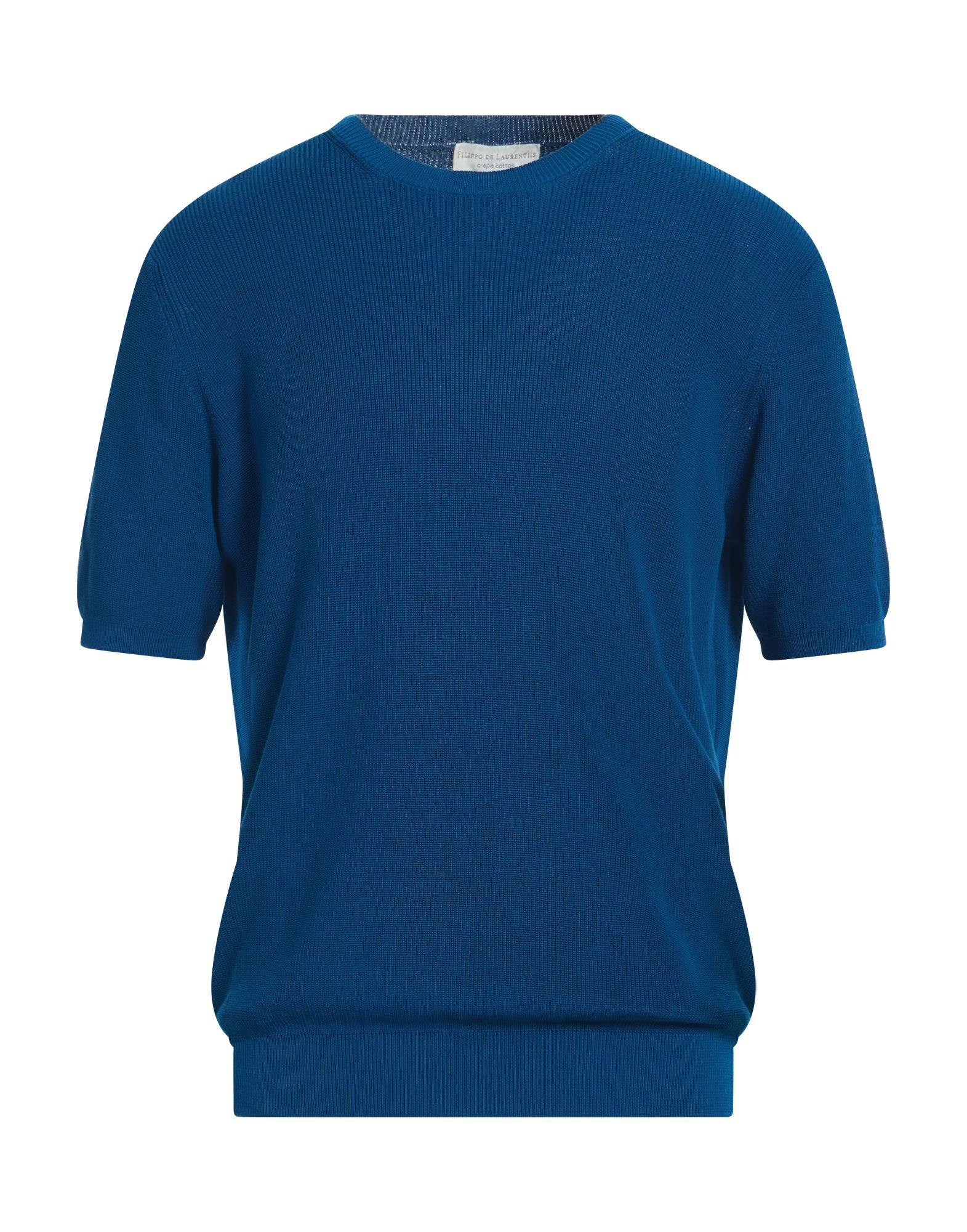 FILIPPO DE LAURENTIIS Pullover Herren Blau von FILIPPO DE LAURENTIIS