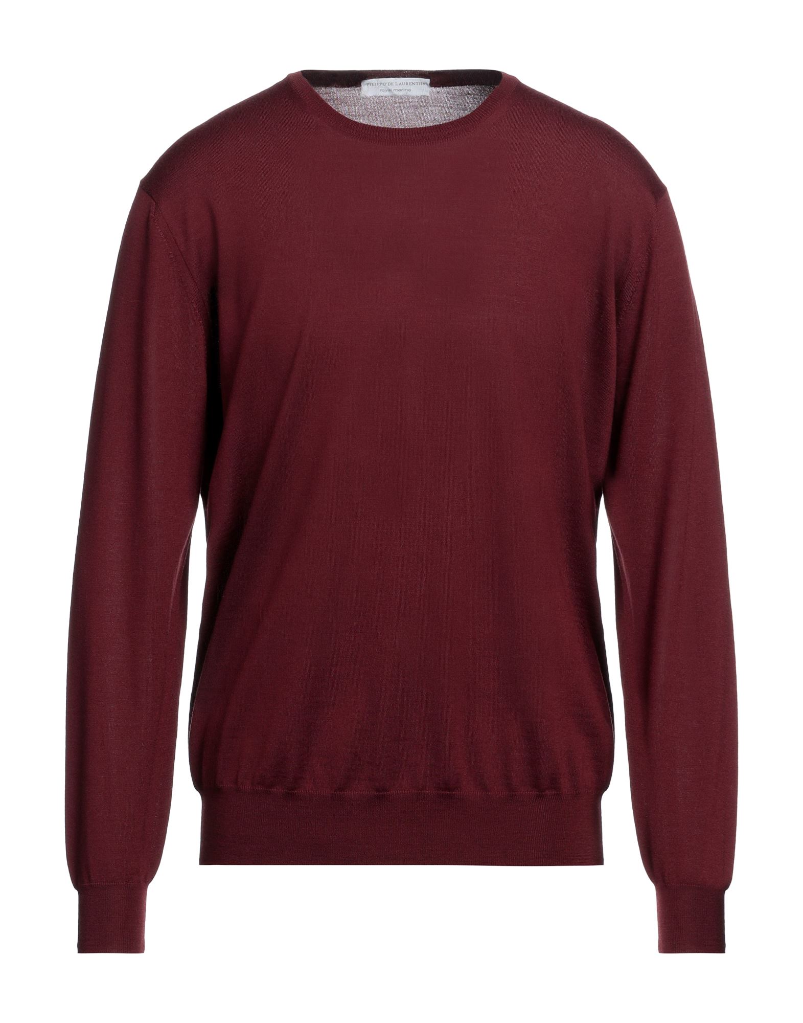 FILIPPO DE LAURENTIIS Pullover Herren Bordeaux von FILIPPO DE LAURENTIIS