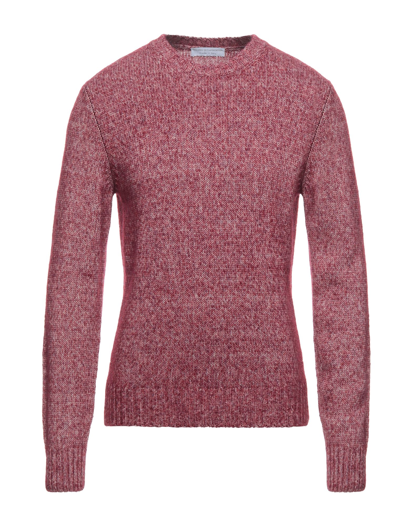 FILIPPO DE LAURENTIIS Pullover Herren Bordeaux von FILIPPO DE LAURENTIIS