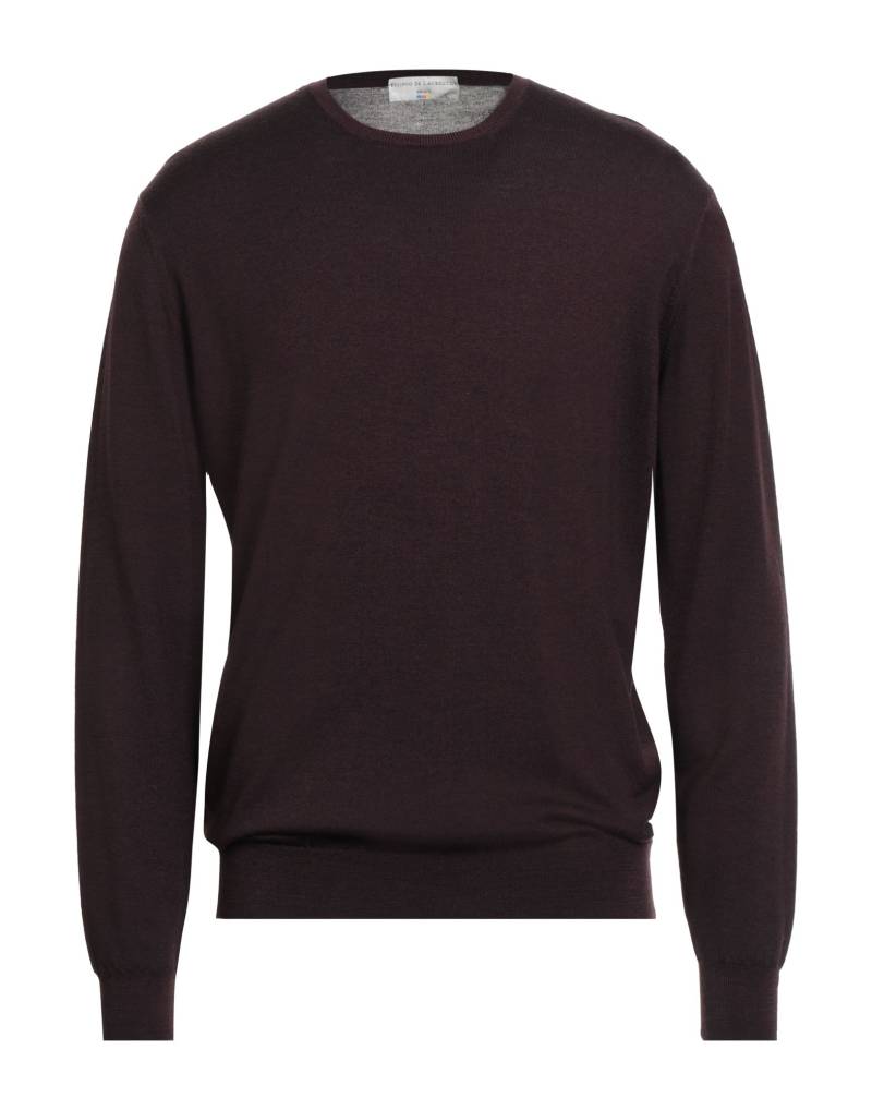 FILIPPO DE LAURENTIIS Pullover Herren Bordeaux von FILIPPO DE LAURENTIIS