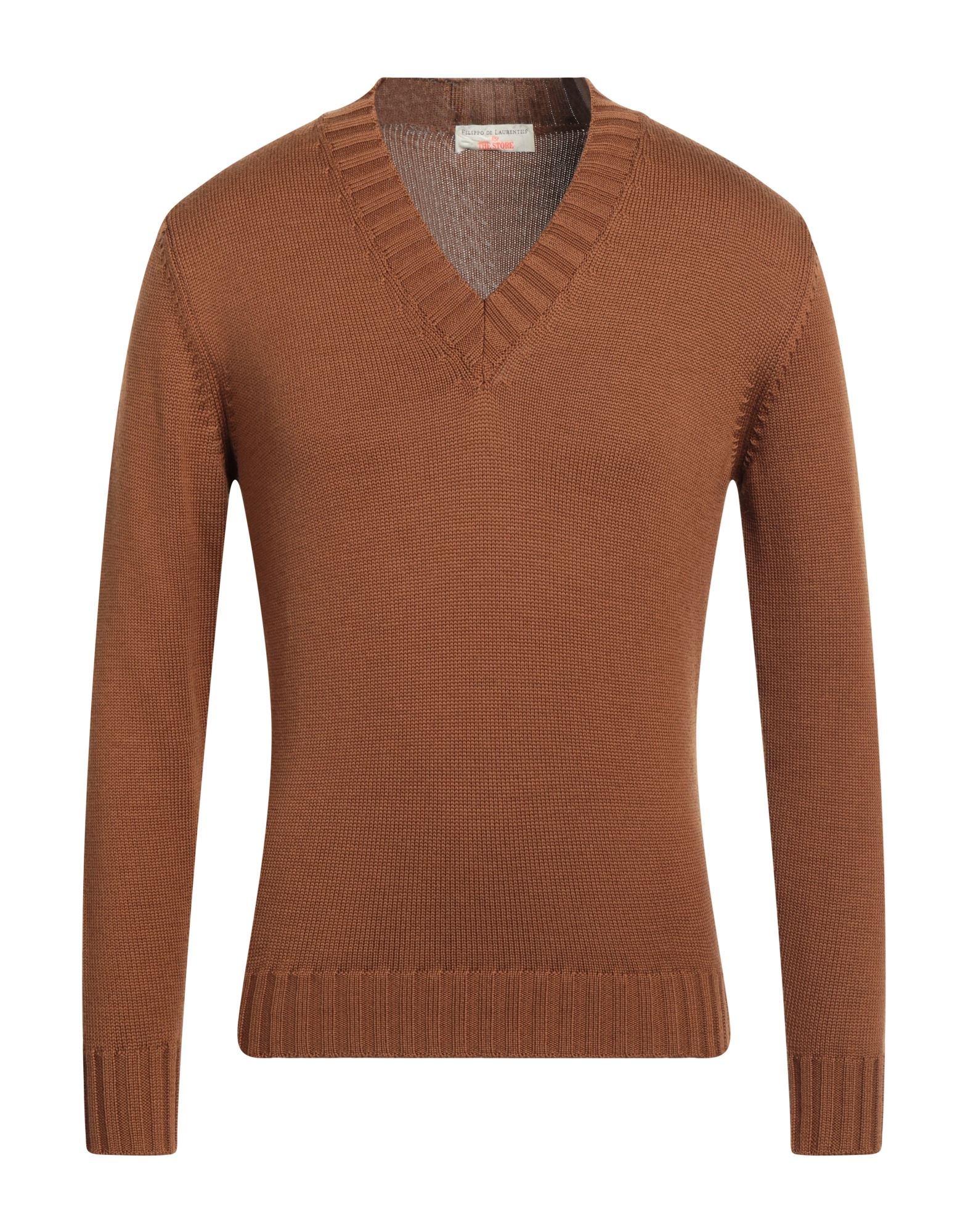 FILIPPO DE LAURENTIIS Pullover Herren Braun von FILIPPO DE LAURENTIIS