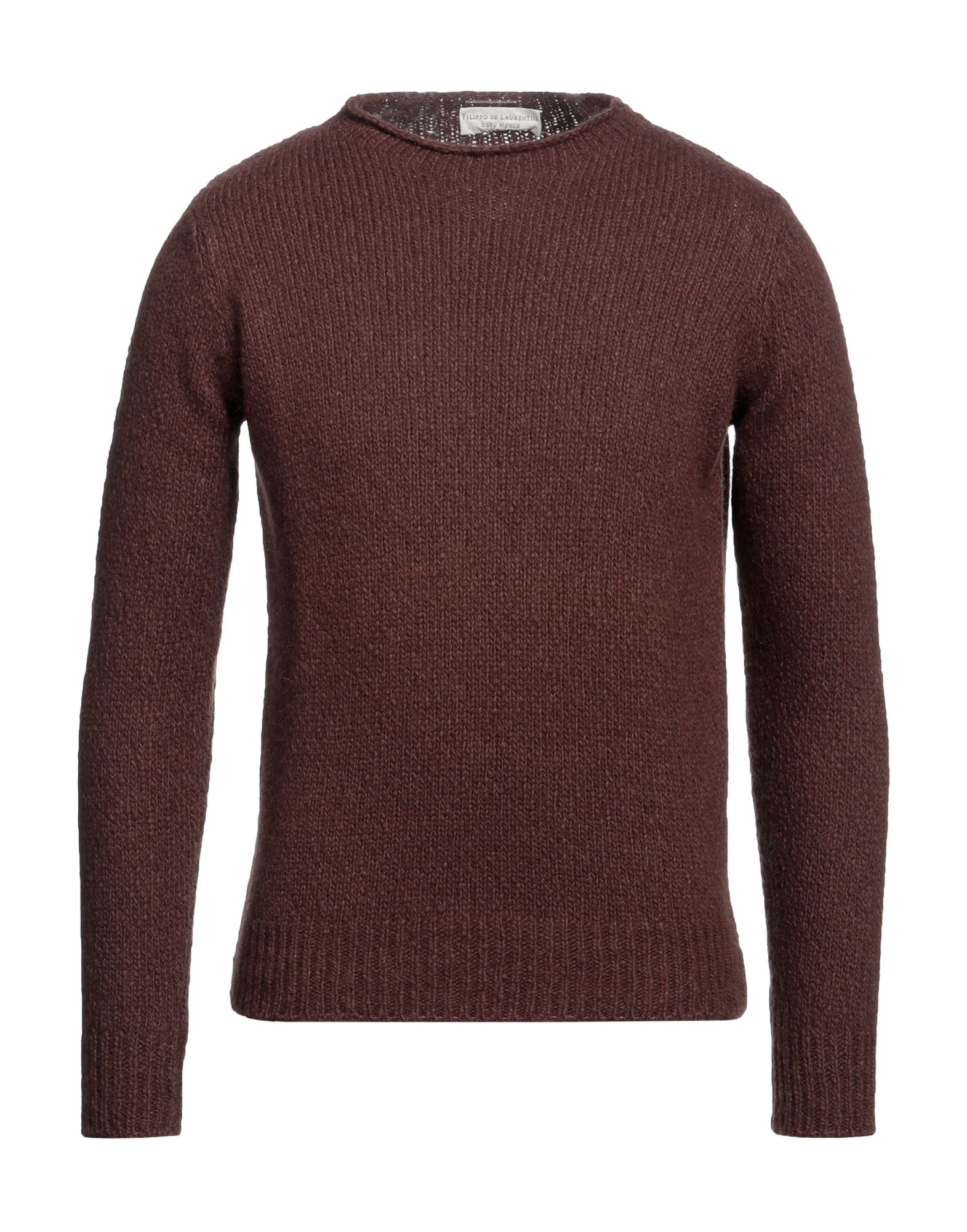 FILIPPO DE LAURENTIIS Pullover Herren Dunkelbraun von FILIPPO DE LAURENTIIS