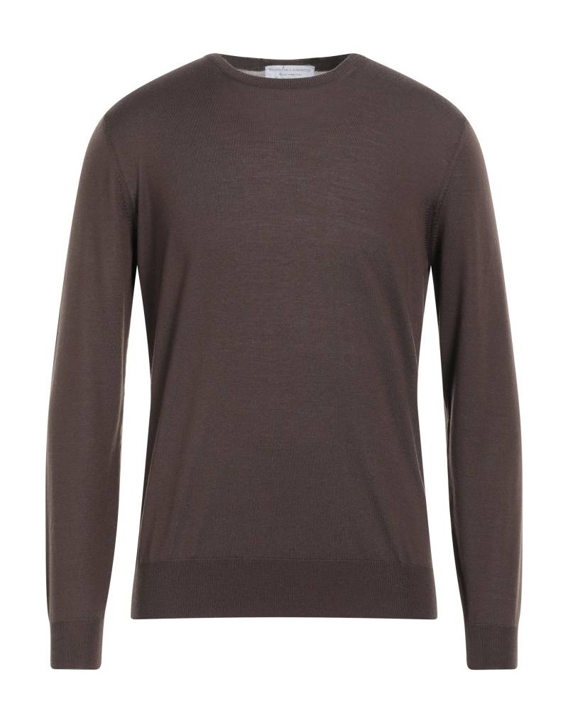 FILIPPO DE LAURENTIIS Pullover Herren Dunkelbraun von FILIPPO DE LAURENTIIS