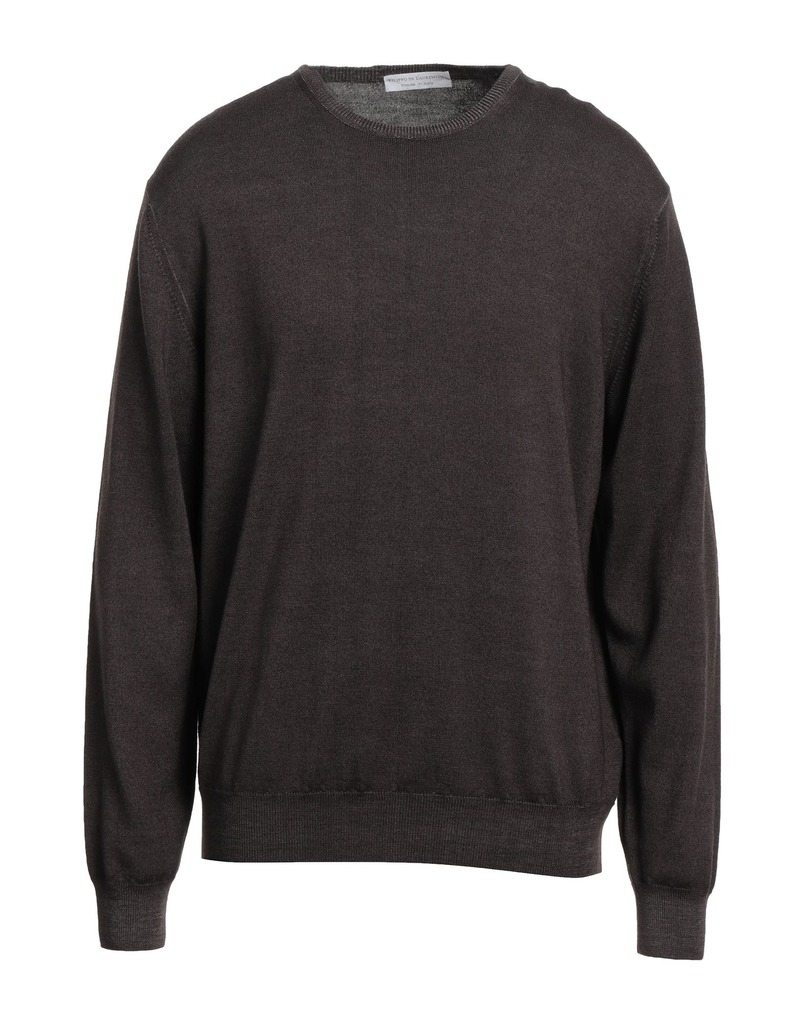 FILIPPO DE LAURENTIIS Pullover Herren Dunkelbraun von FILIPPO DE LAURENTIIS