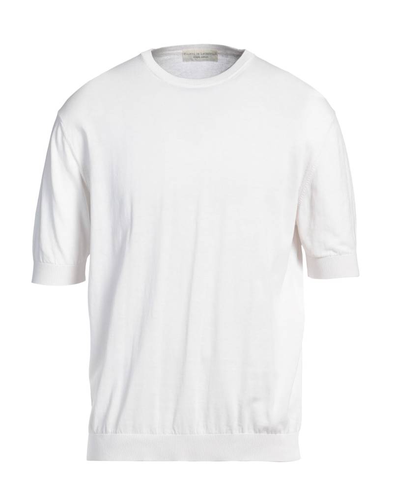 FILIPPO DE LAURENTIIS Pullover Herren Elfenbein von FILIPPO DE LAURENTIIS