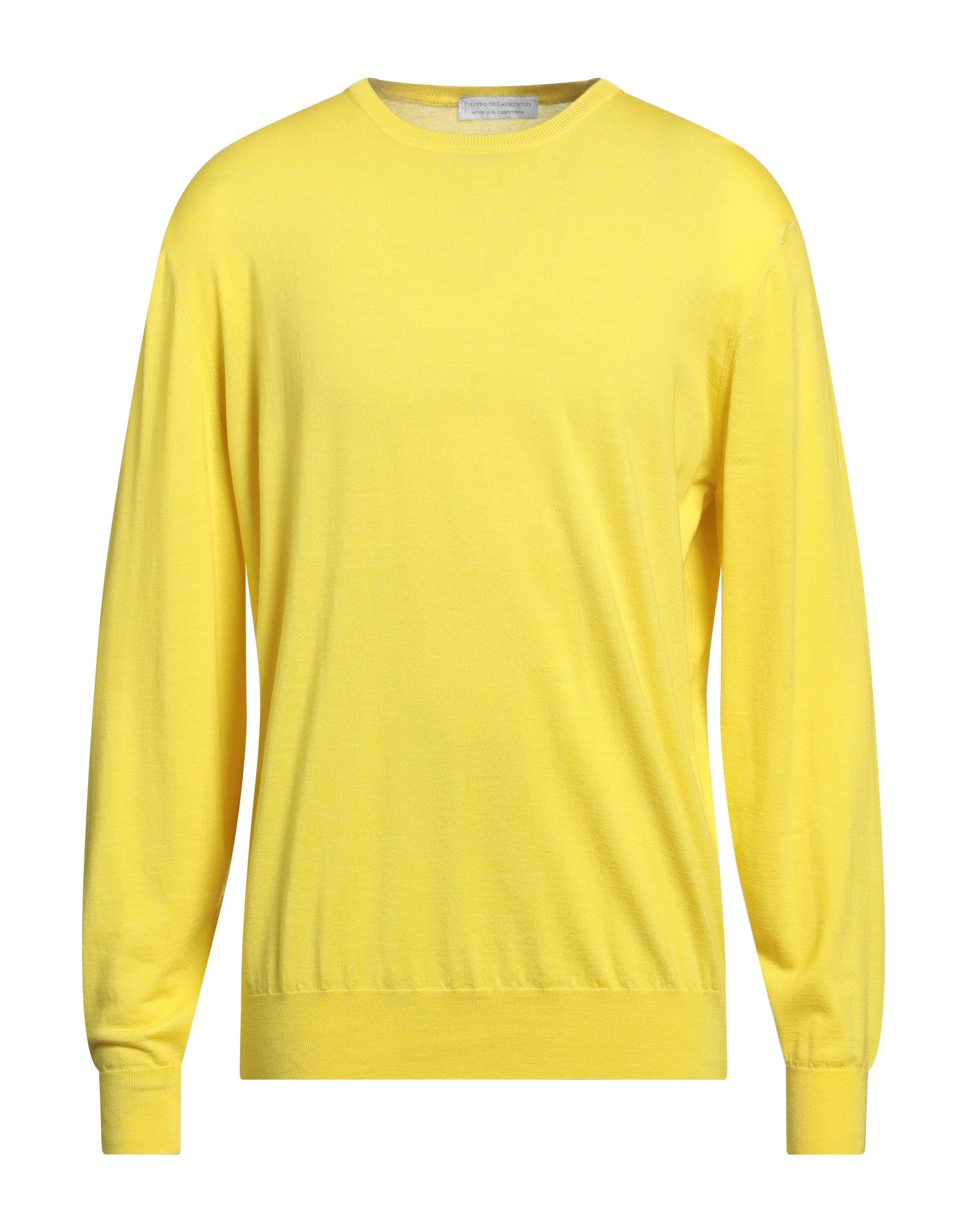 FILIPPO DE LAURENTIIS Pullover Herren Gelb von FILIPPO DE LAURENTIIS