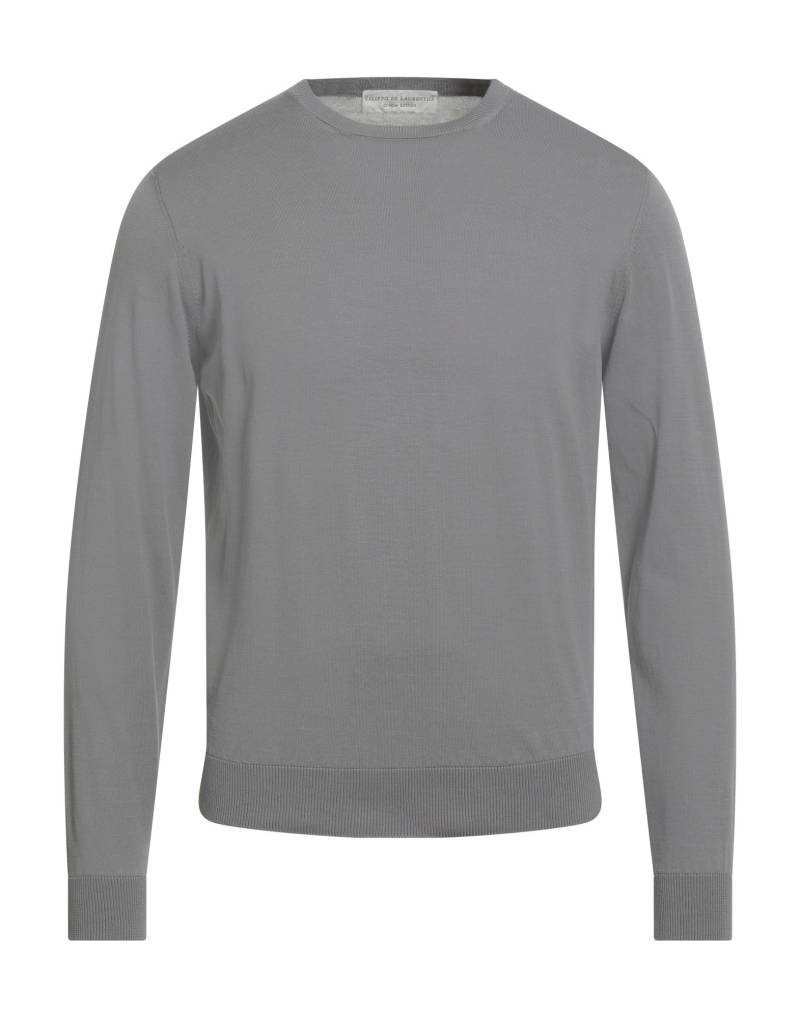 FILIPPO DE LAURENTIIS Pullover Herren Grau von FILIPPO DE LAURENTIIS