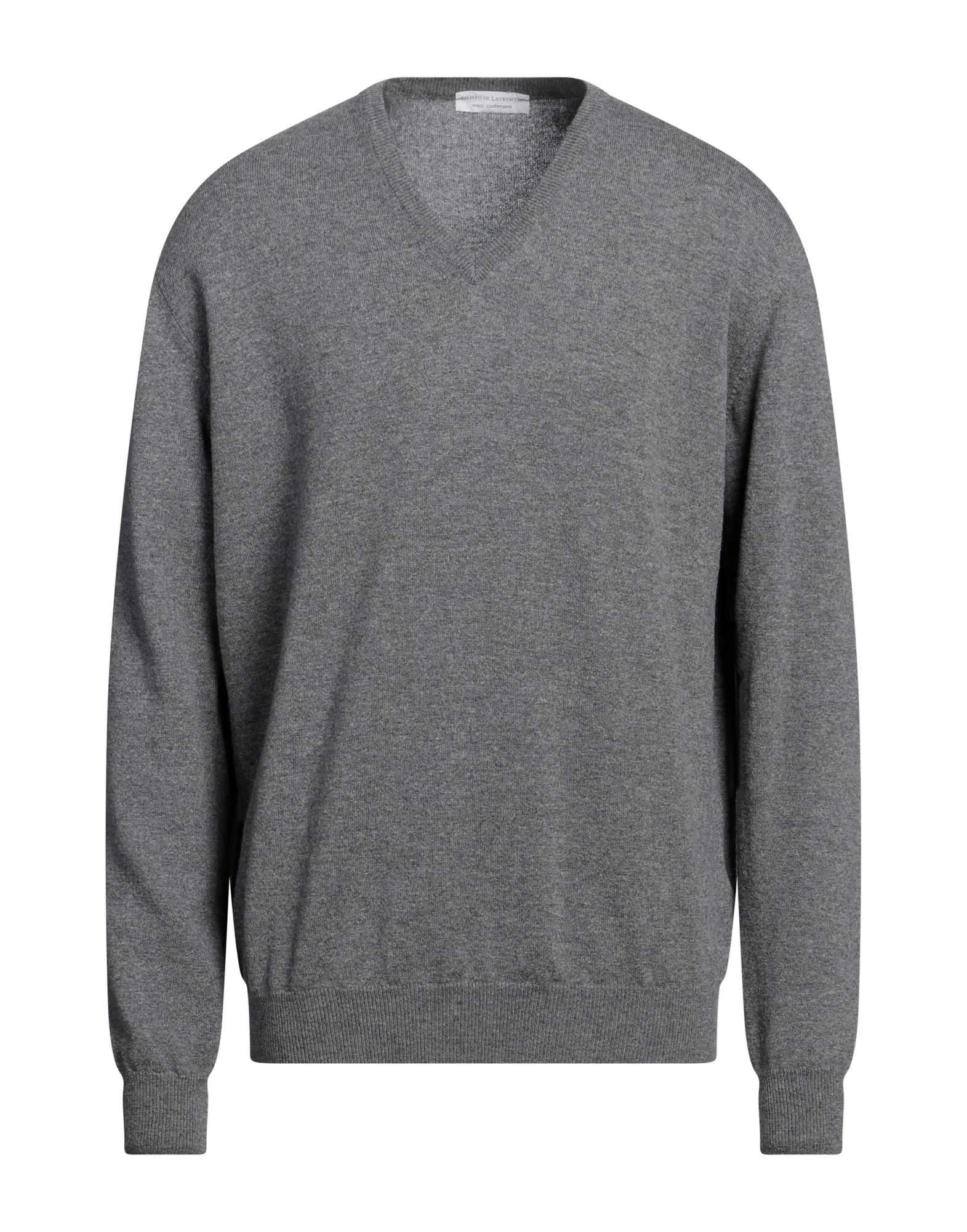 FILIPPO DE LAURENTIIS Pullover Herren Grau von FILIPPO DE LAURENTIIS