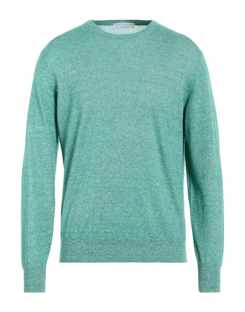 FILIPPO DE LAURENTIIS Pullover Herren Grün von FILIPPO DE LAURENTIIS