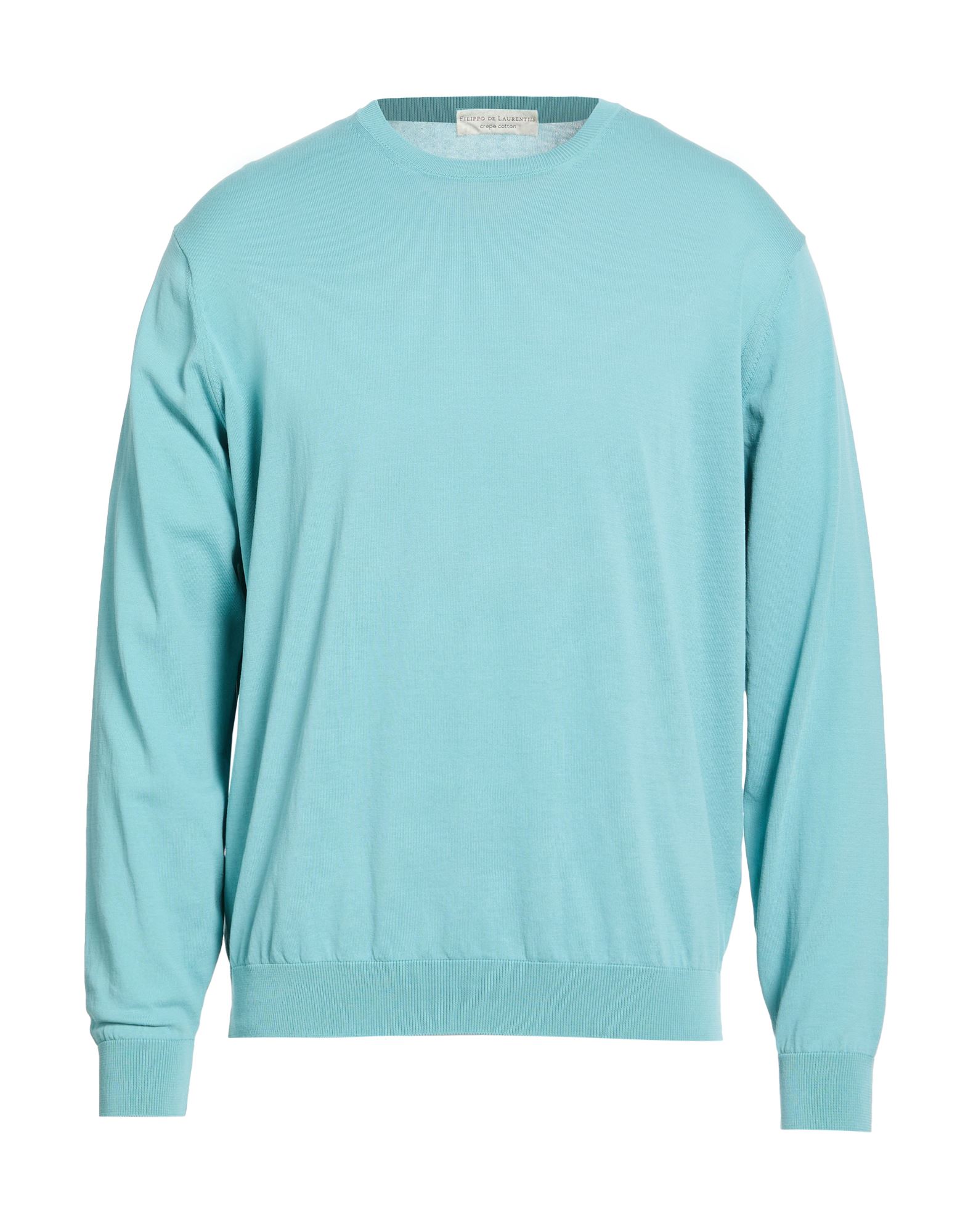 FILIPPO DE LAURENTIIS Pullover Herren Hellblau von FILIPPO DE LAURENTIIS