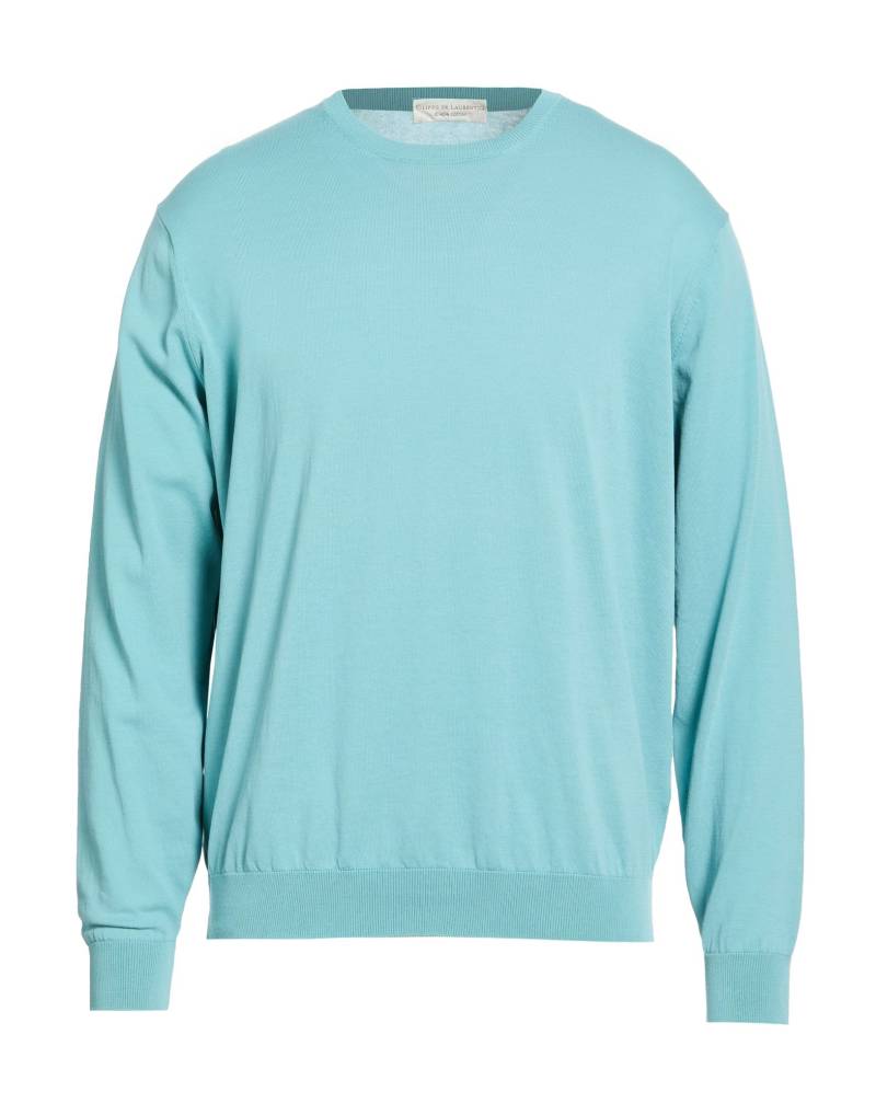 FILIPPO DE LAURENTIIS Pullover Herren Hellblau von FILIPPO DE LAURENTIIS