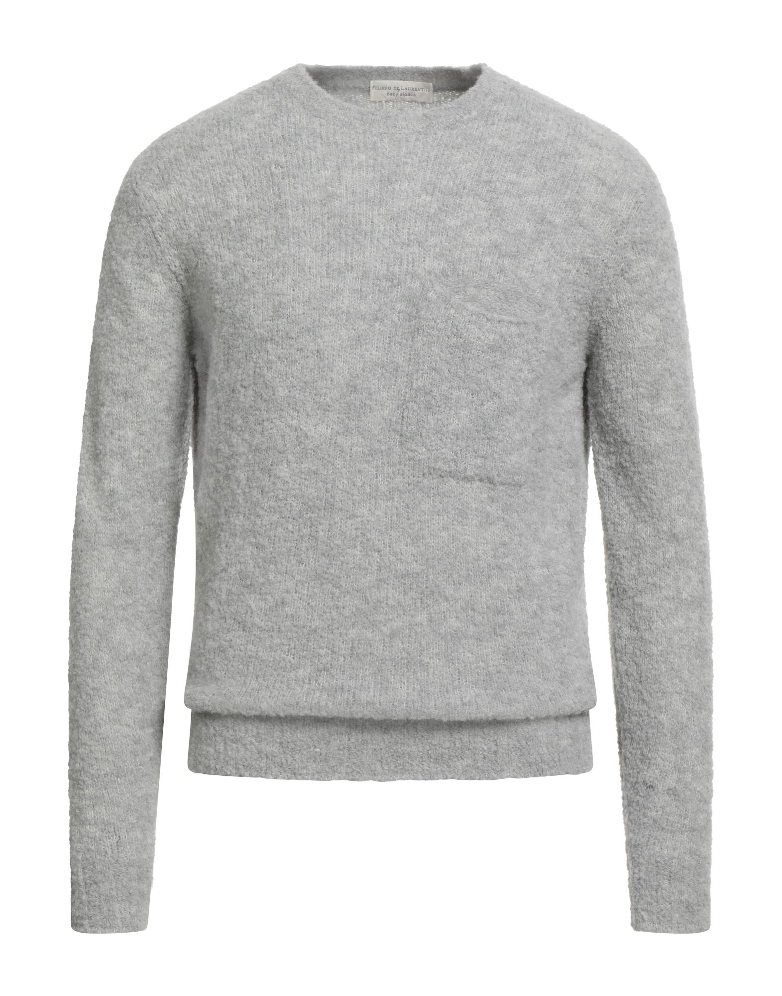 FILIPPO DE LAURENTIIS Pullover Herren Hellgrau von FILIPPO DE LAURENTIIS