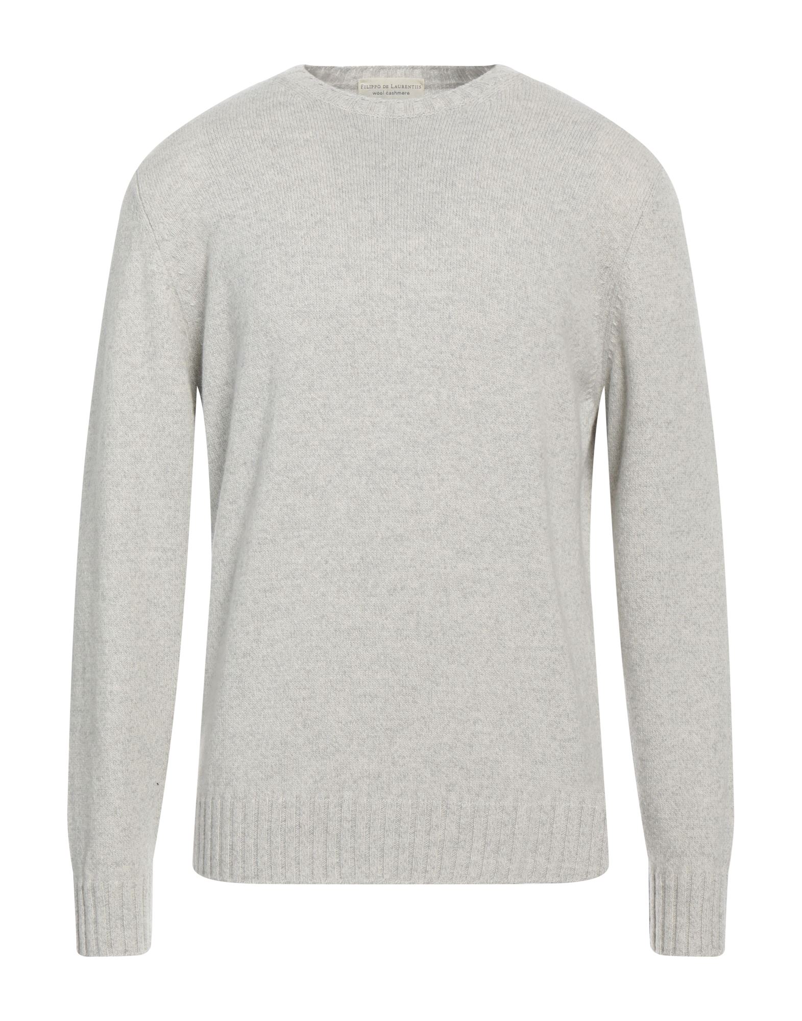 FILIPPO DE LAURENTIIS Pullover Herren Hellgrau von FILIPPO DE LAURENTIIS