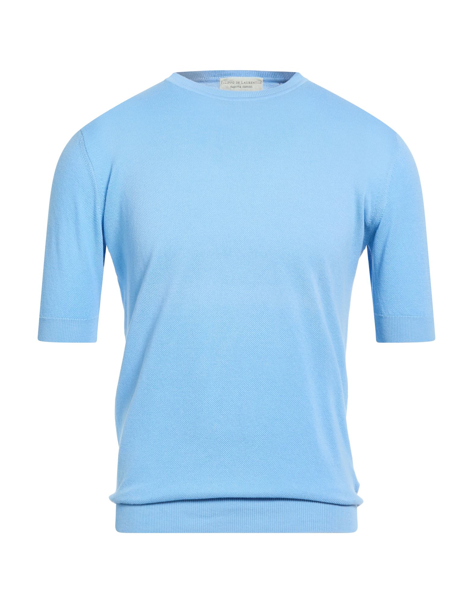 FILIPPO DE LAURENTIIS Pullover Herren Himmelblau von FILIPPO DE LAURENTIIS