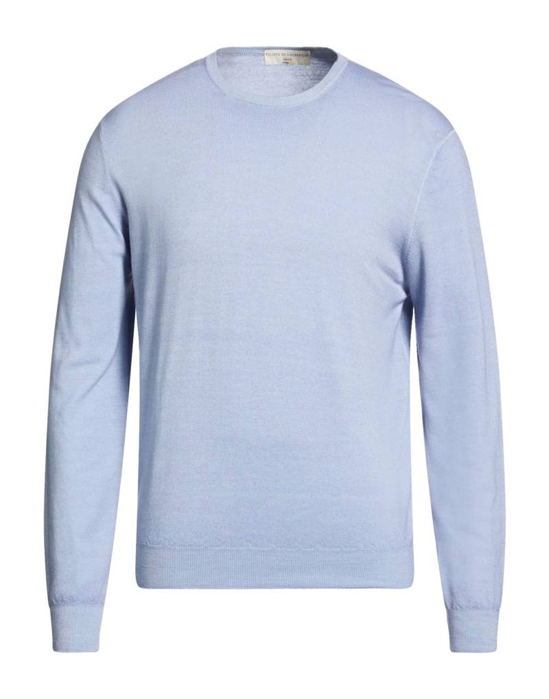 FILIPPO DE LAURENTIIS Pullover Herren Himmelblau von FILIPPO DE LAURENTIIS