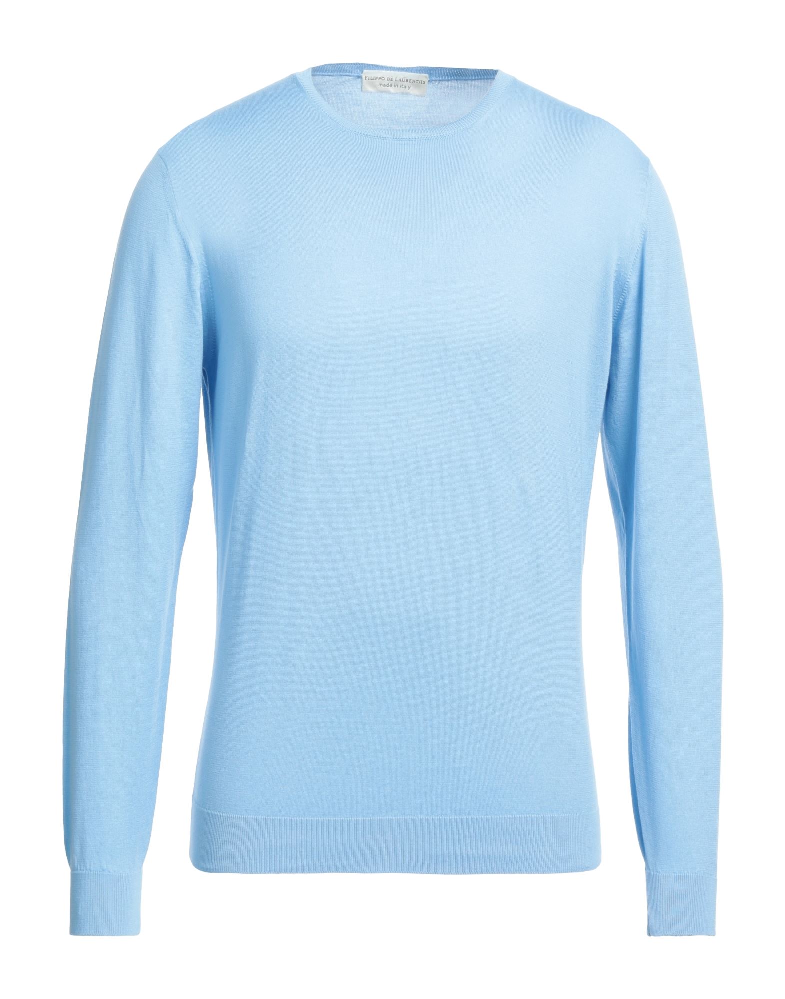 FILIPPO DE LAURENTIIS Pullover Herren Himmelblau von FILIPPO DE LAURENTIIS