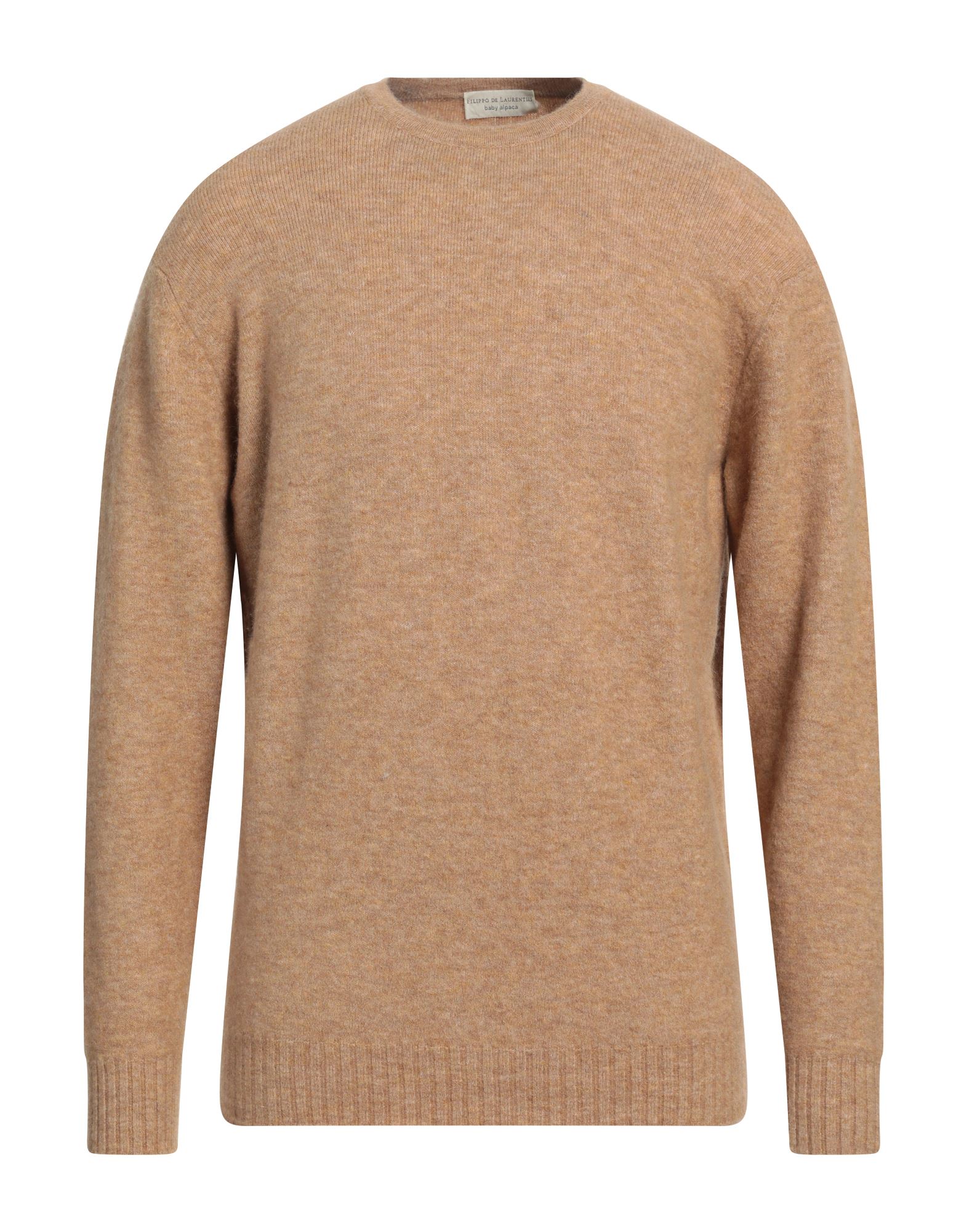 FILIPPO DE LAURENTIIS Pullover Herren Kamel von FILIPPO DE LAURENTIIS