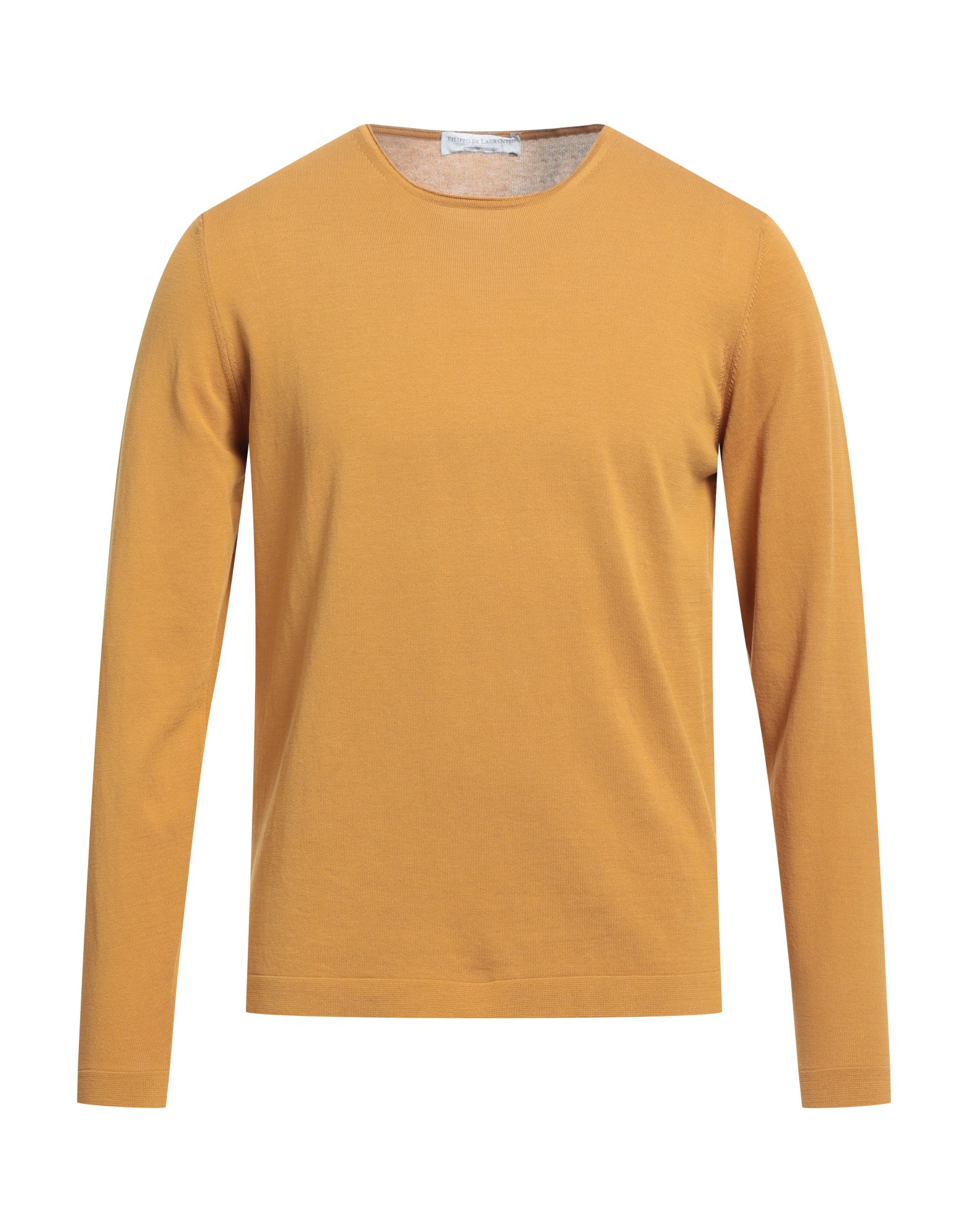 FILIPPO DE LAURENTIIS Pullover Herren Ocker von FILIPPO DE LAURENTIIS