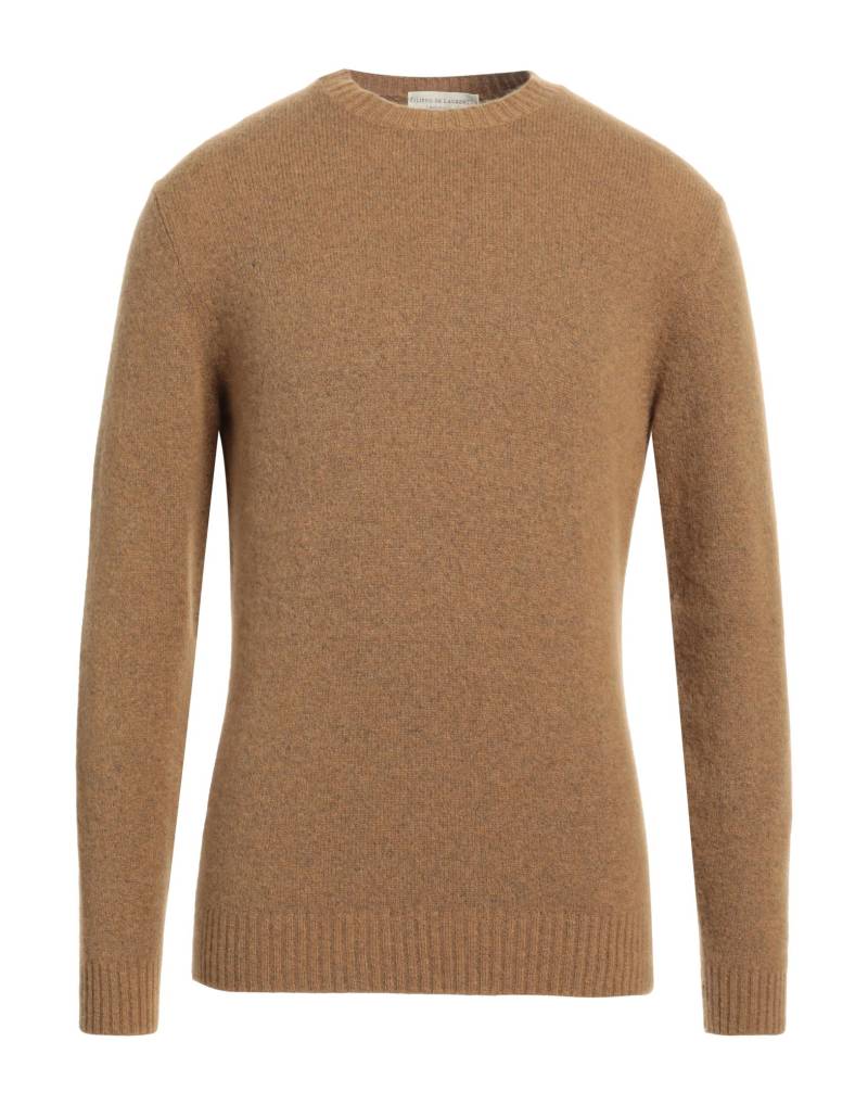 FILIPPO DE LAURENTIIS Pullover Herren Kamel von FILIPPO DE LAURENTIIS