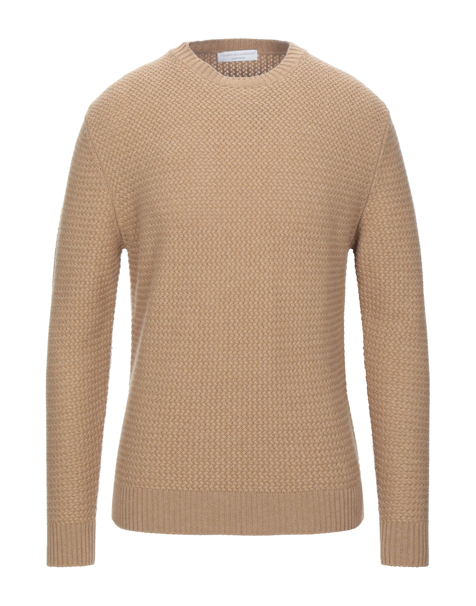 FILIPPO DE LAURENTIIS Pullover Herren Kamel von FILIPPO DE LAURENTIIS