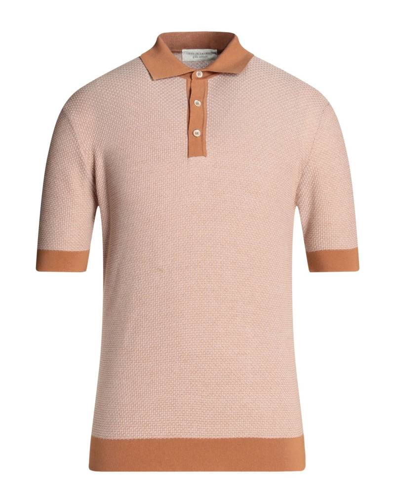 FILIPPO DE LAURENTIIS Pullover Herren Kamel von FILIPPO DE LAURENTIIS