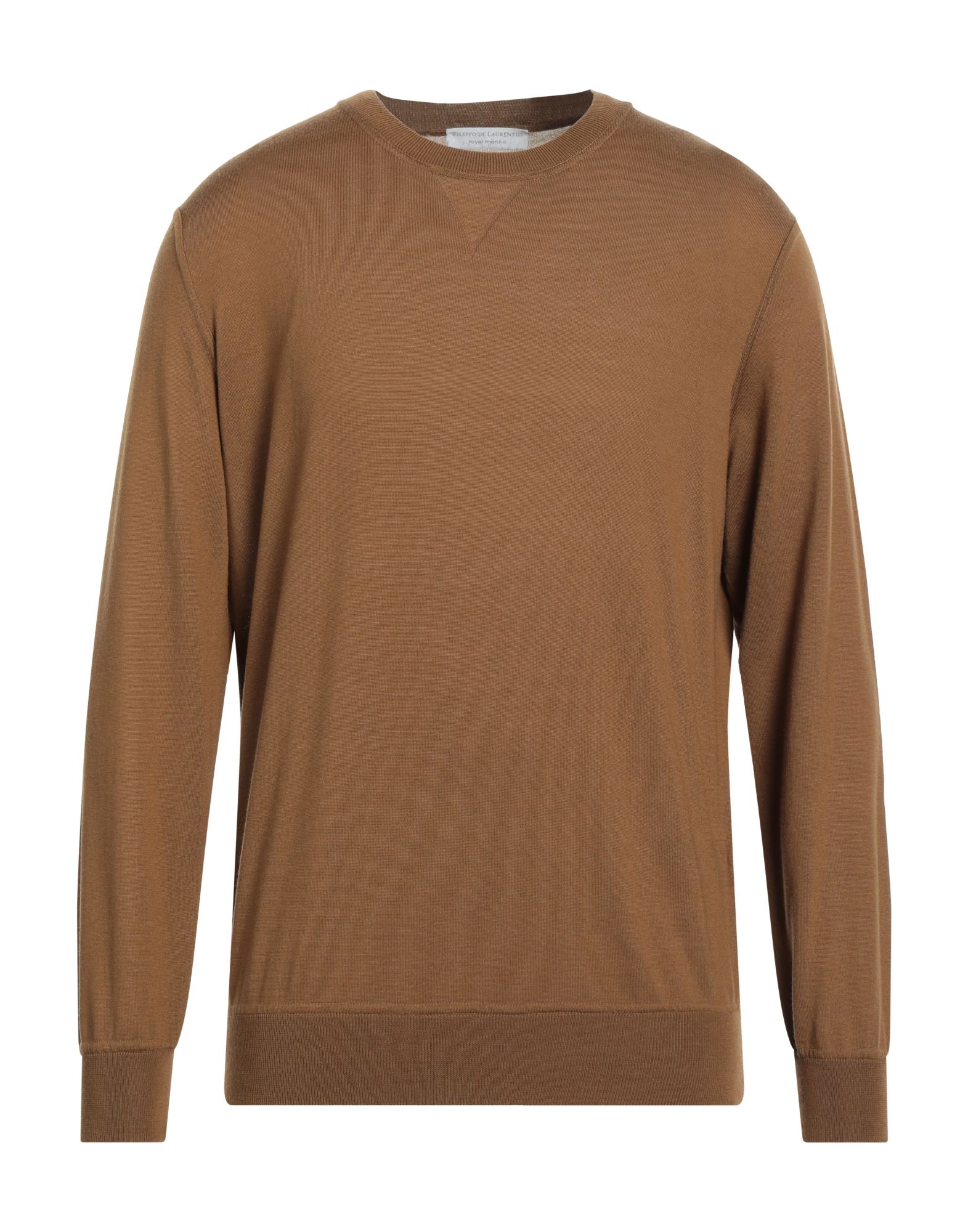 FILIPPO DE LAURENTIIS Pullover Herren Kamel von FILIPPO DE LAURENTIIS