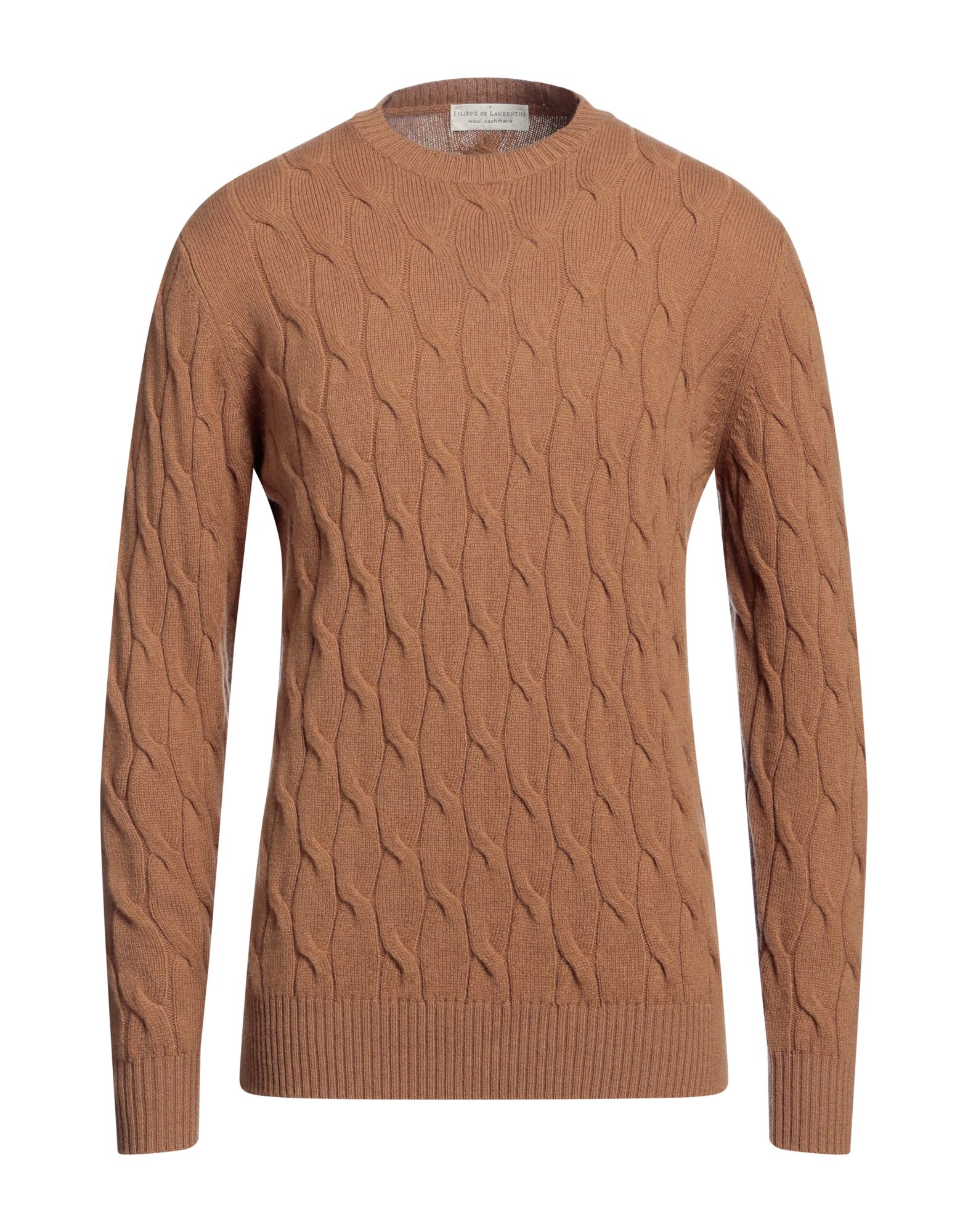 FILIPPO DE LAURENTIIS Pullover Herren Kamel von FILIPPO DE LAURENTIIS