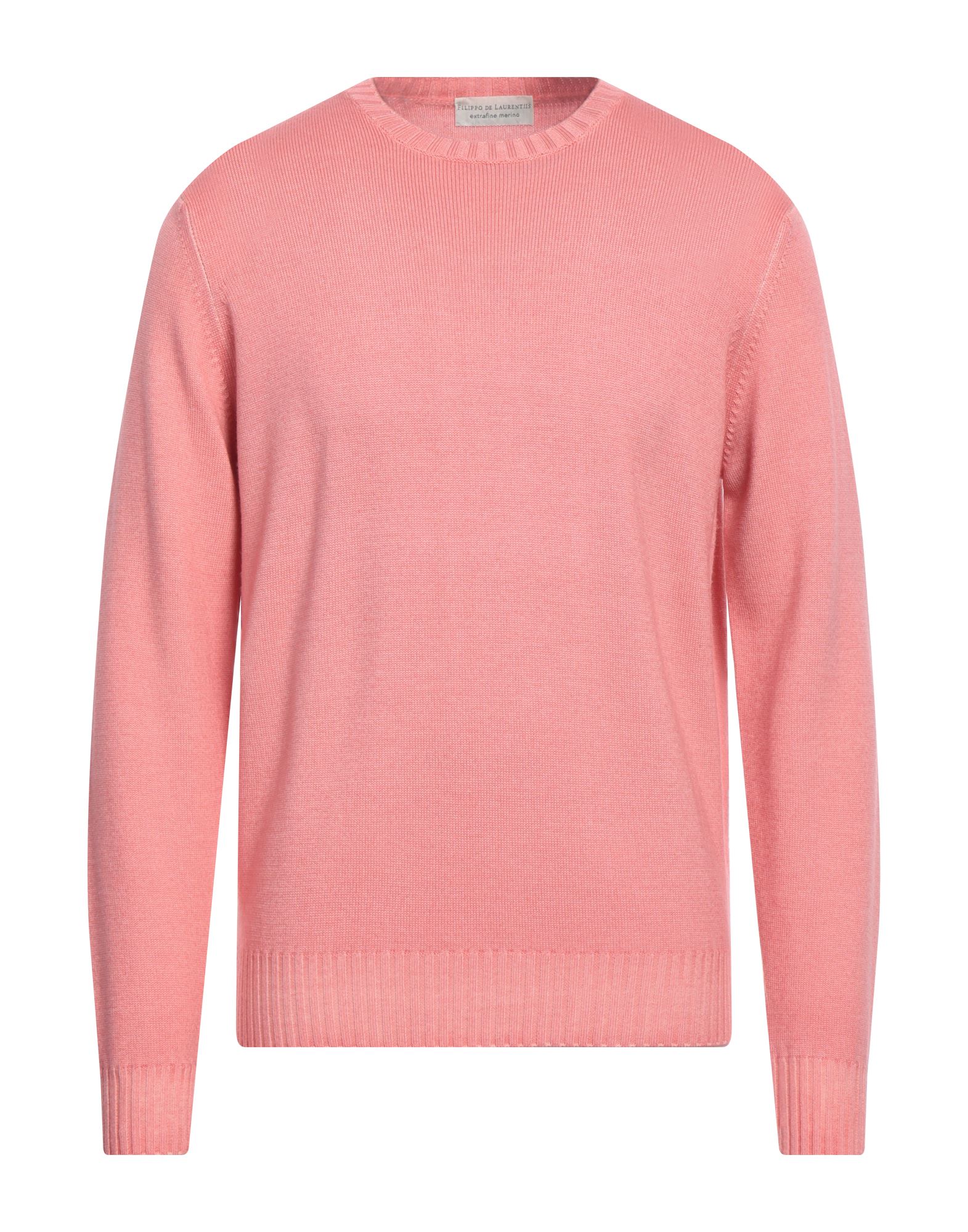 FILIPPO DE LAURENTIIS Pullover Herren Lachs von FILIPPO DE LAURENTIIS