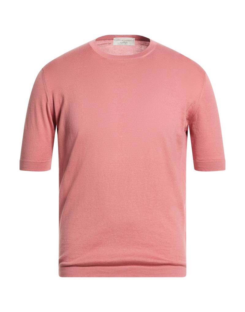 FILIPPO DE LAURENTIIS Pullover Herren Lachs von FILIPPO DE LAURENTIIS