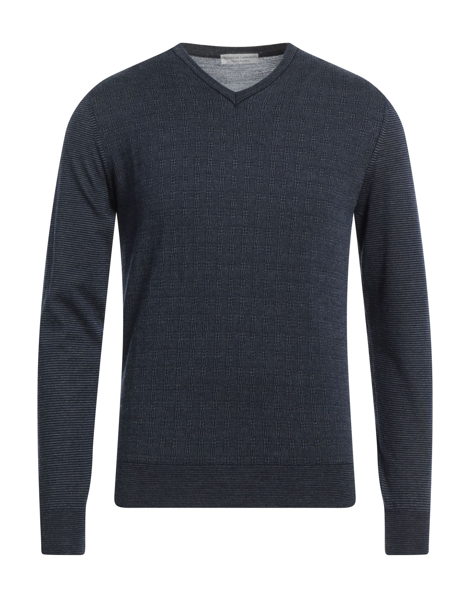 FILIPPO DE LAURENTIIS Pullover Herren Marineblau von FILIPPO DE LAURENTIIS