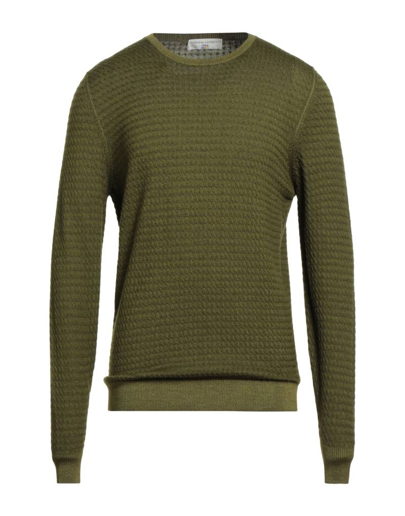 FILIPPO DE LAURENTIIS Pullover Herren Militärgrün von FILIPPO DE LAURENTIIS