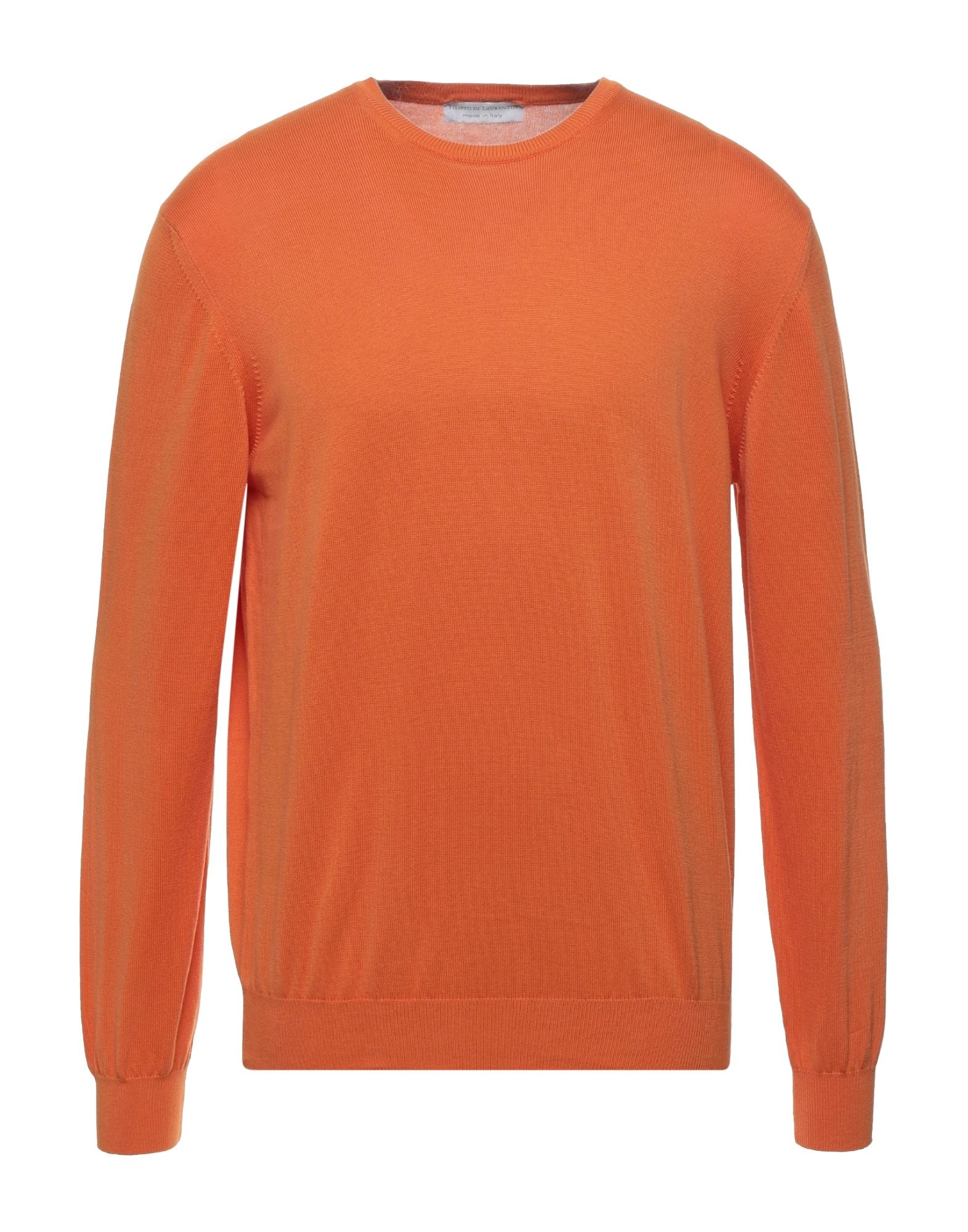FILIPPO DE LAURENTIIS Pullover Herren Orange von FILIPPO DE LAURENTIIS