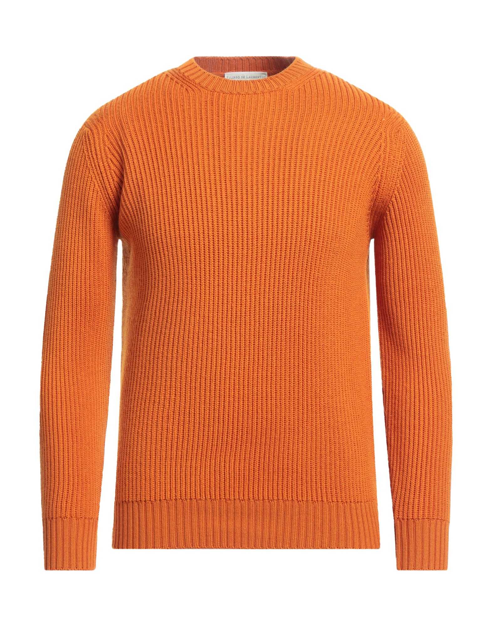 FILIPPO DE LAURENTIIS Pullover Herren Orange von FILIPPO DE LAURENTIIS