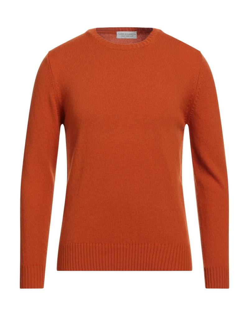 FILIPPO DE LAURENTIIS Pullover Herren Orange von FILIPPO DE LAURENTIIS