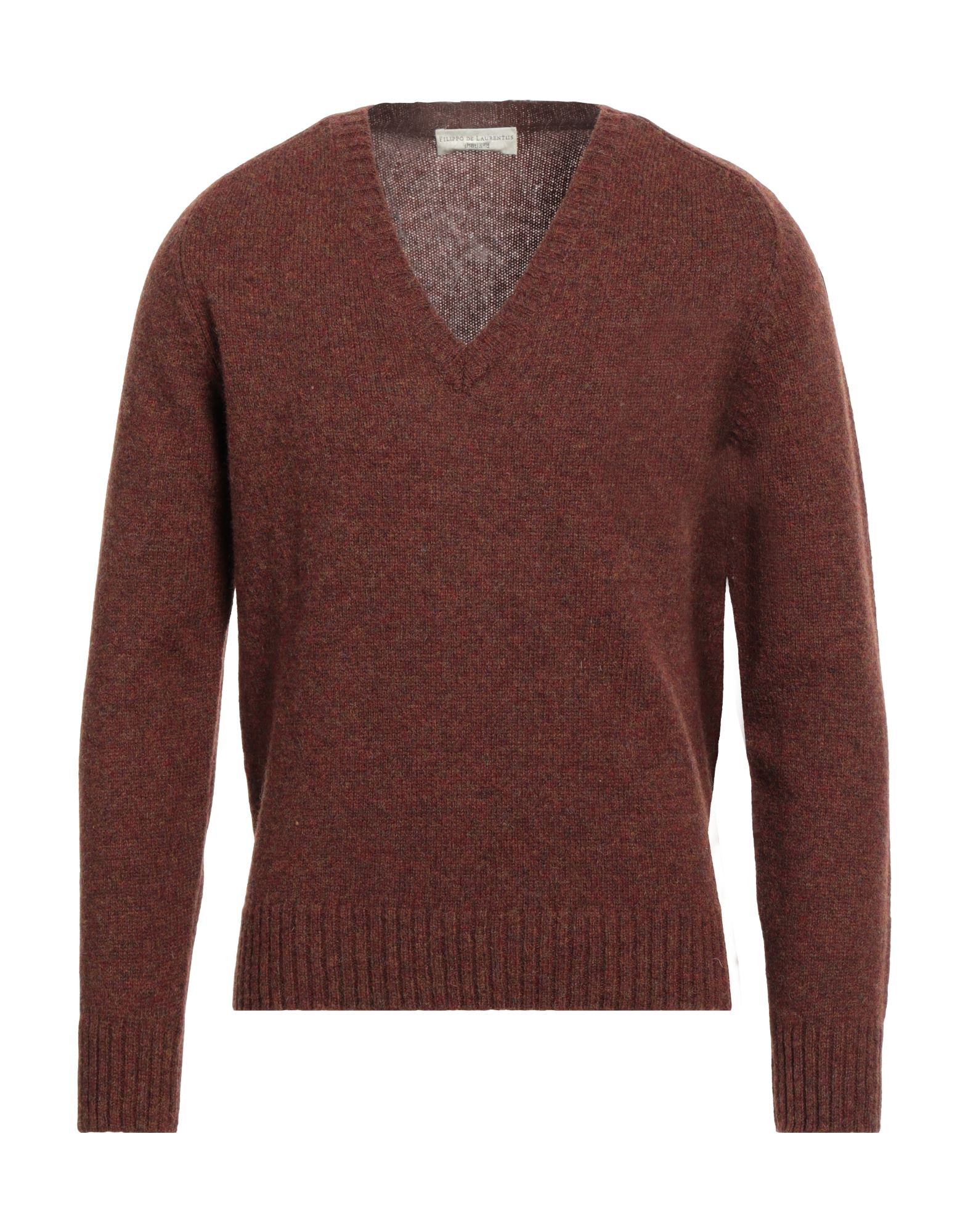 FILIPPO DE LAURENTIIS Pullover Herren Rostrot von FILIPPO DE LAURENTIIS