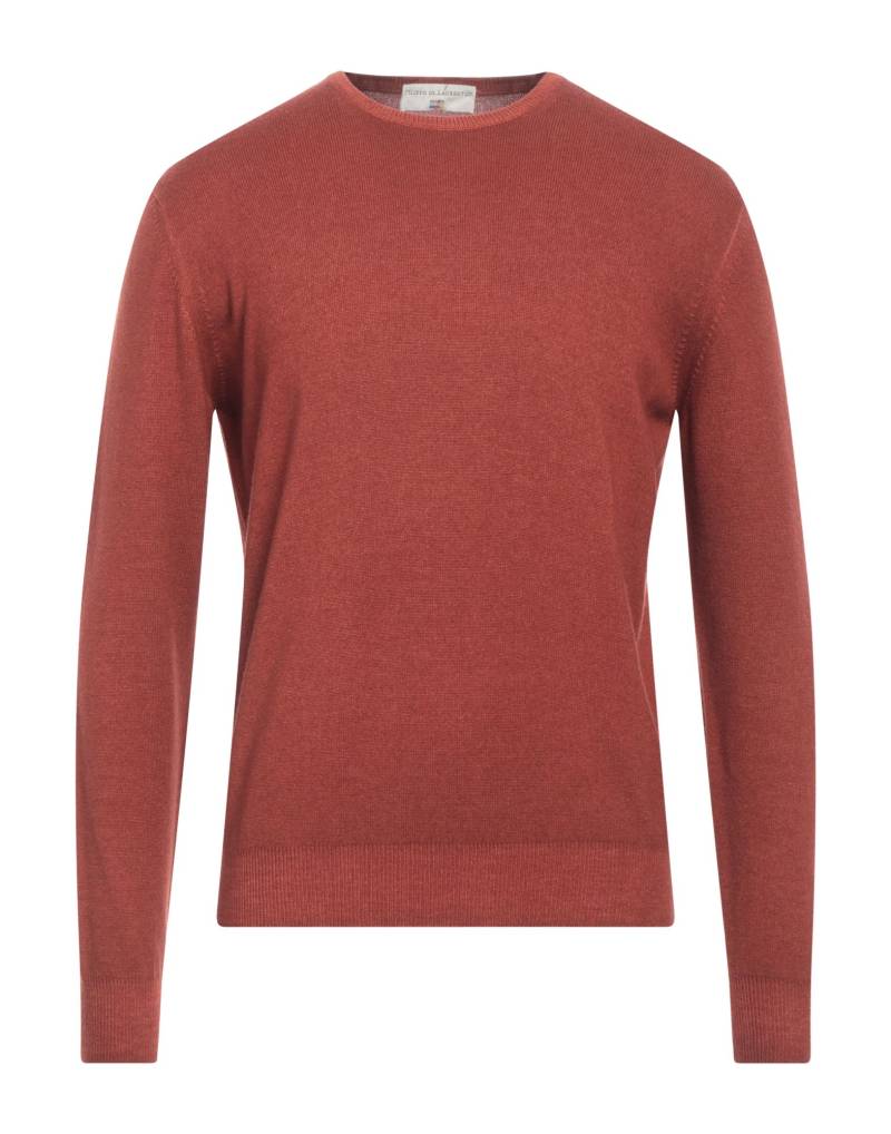 FILIPPO DE LAURENTIIS Pullover Herren Rostrot von FILIPPO DE LAURENTIIS
